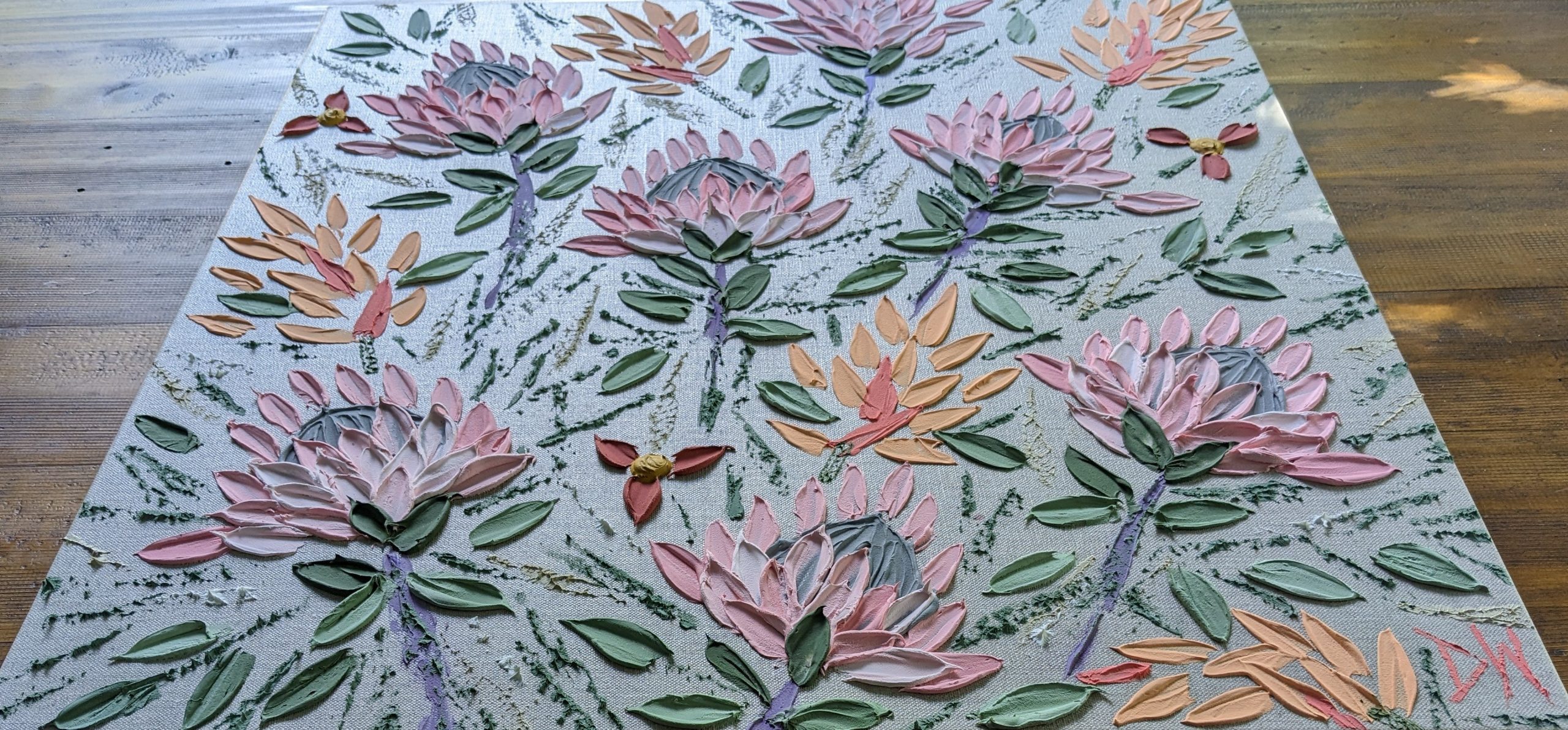 Birregurra Wildflowers Painting (2)