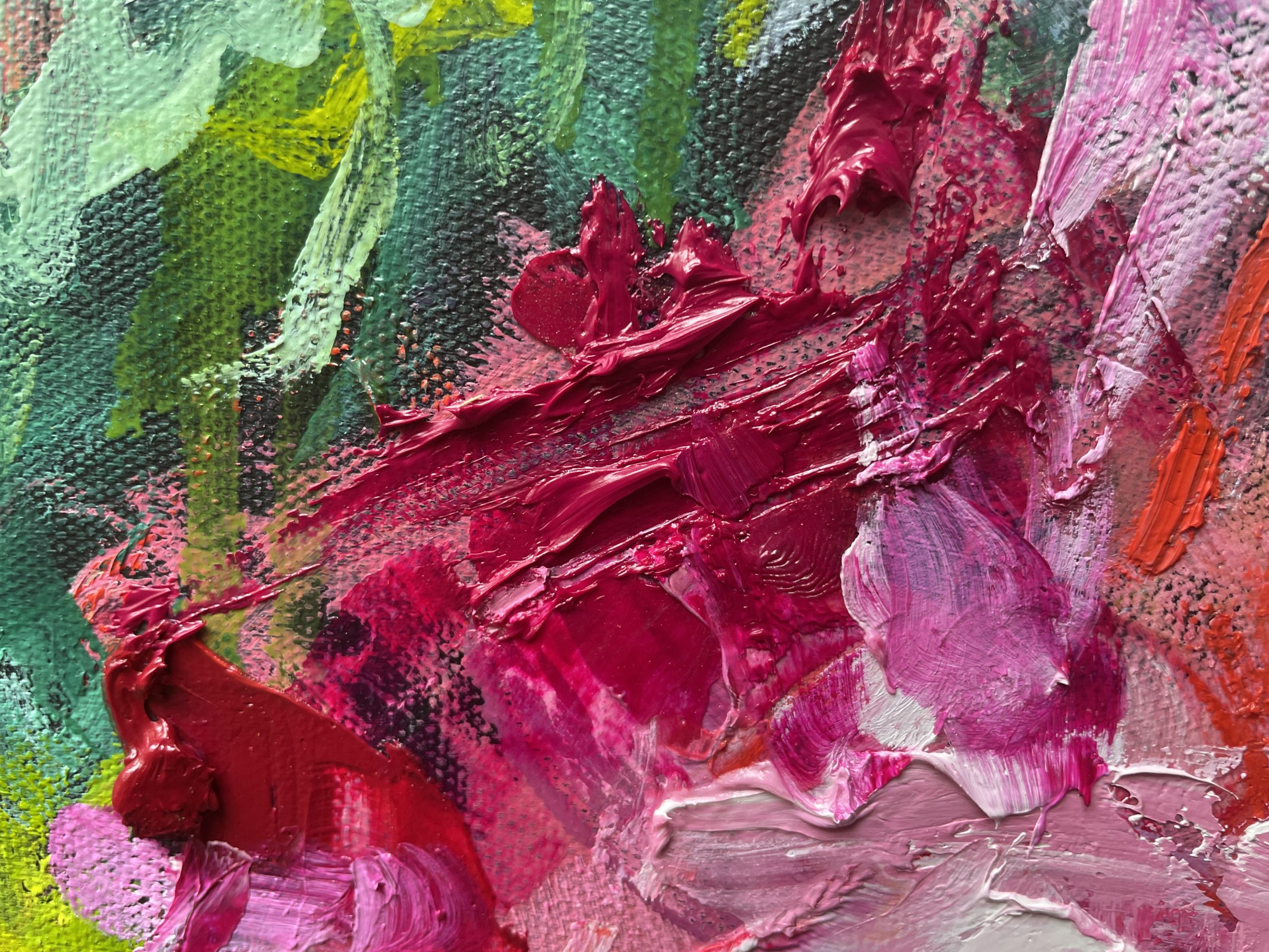 Water Lily Impression Closeup 2