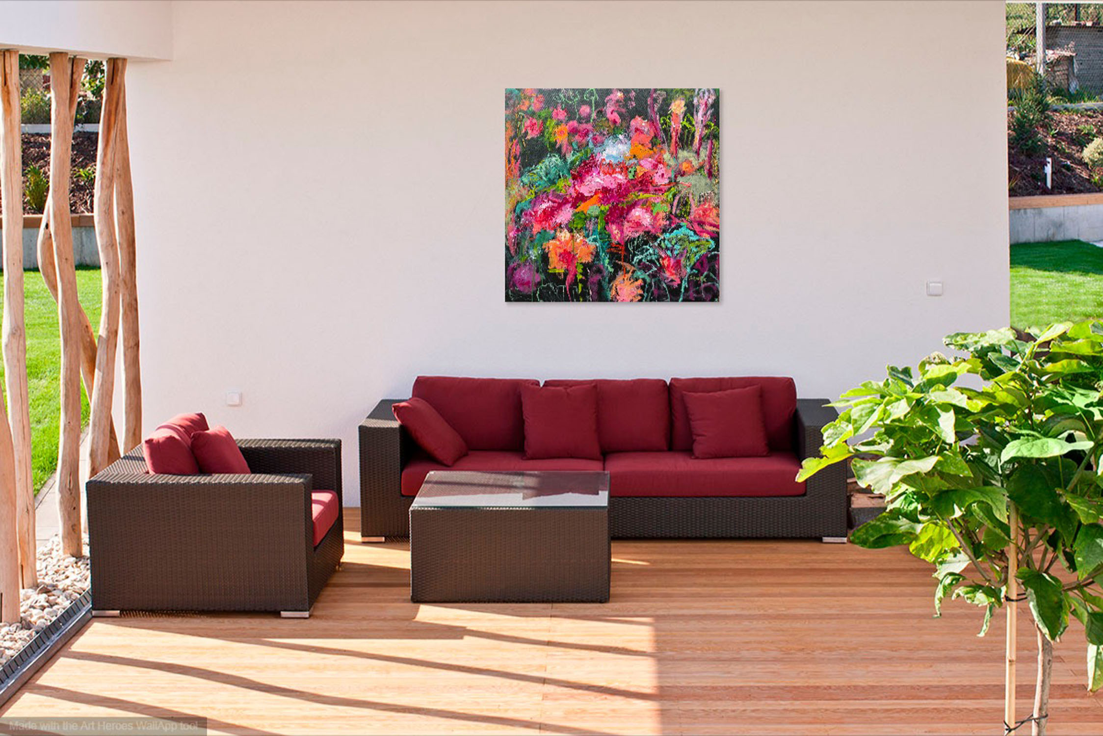 Water Lily Impression Room View