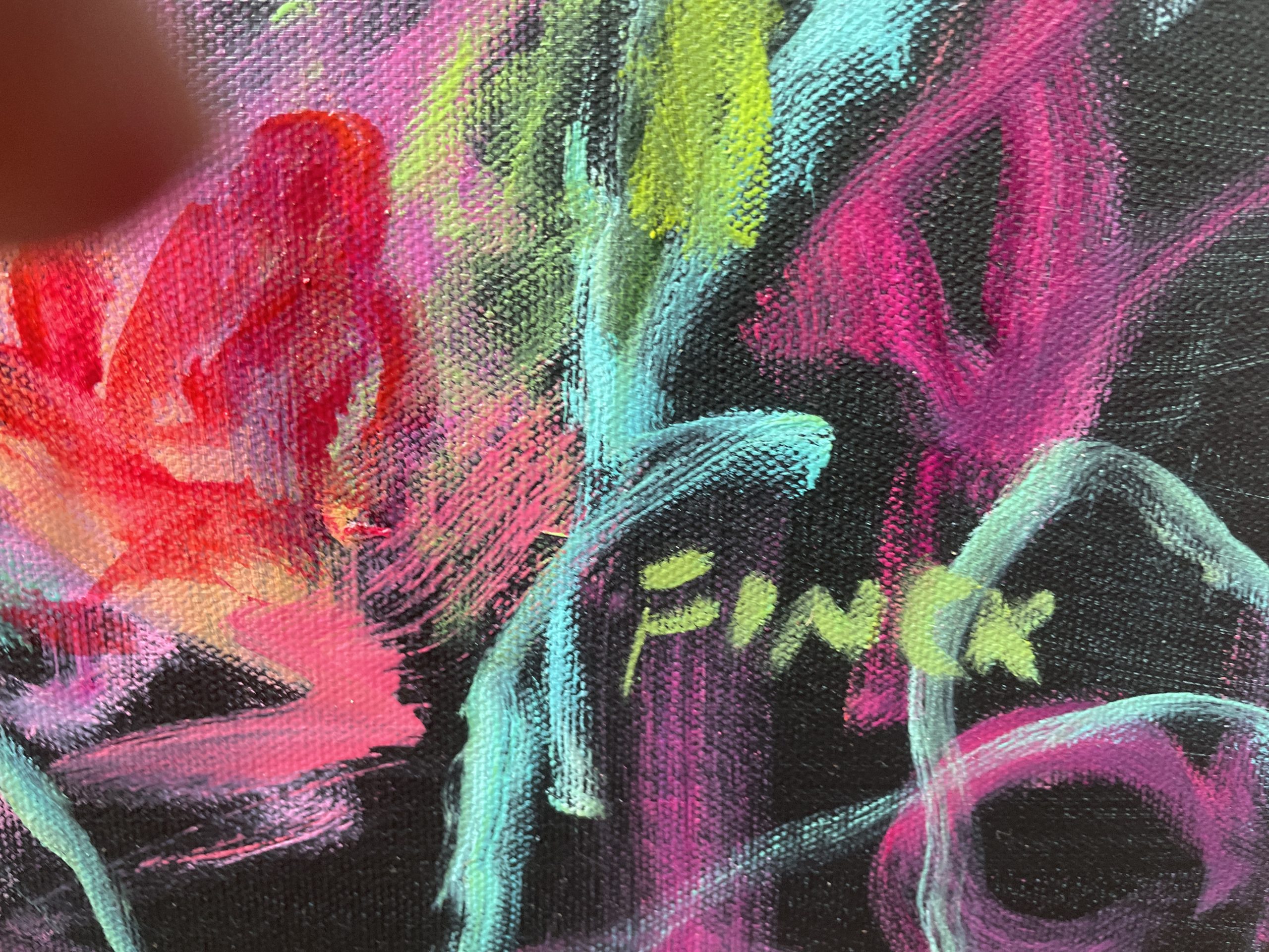 Water Lily Impression Signature