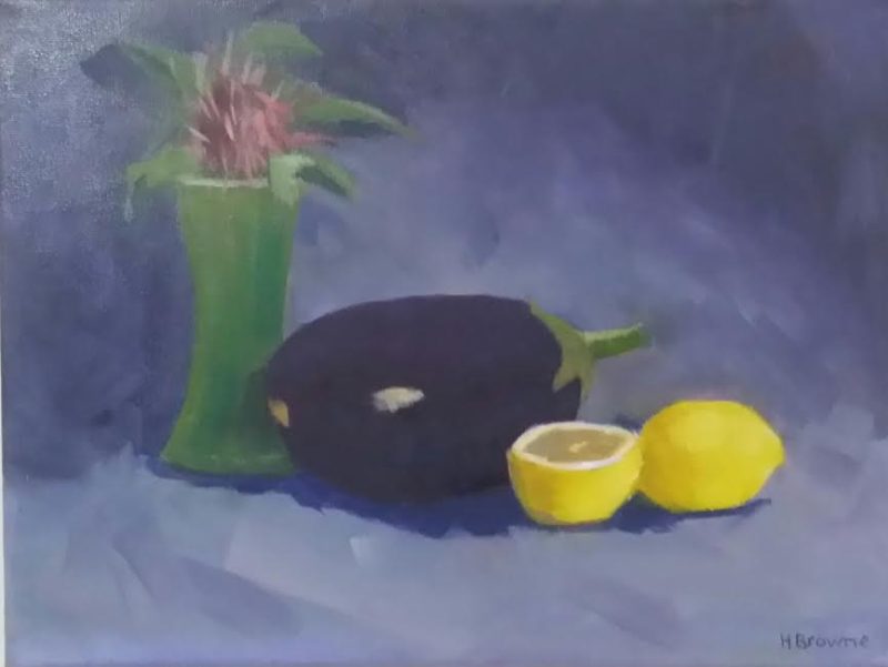 Aubergine and Lemon