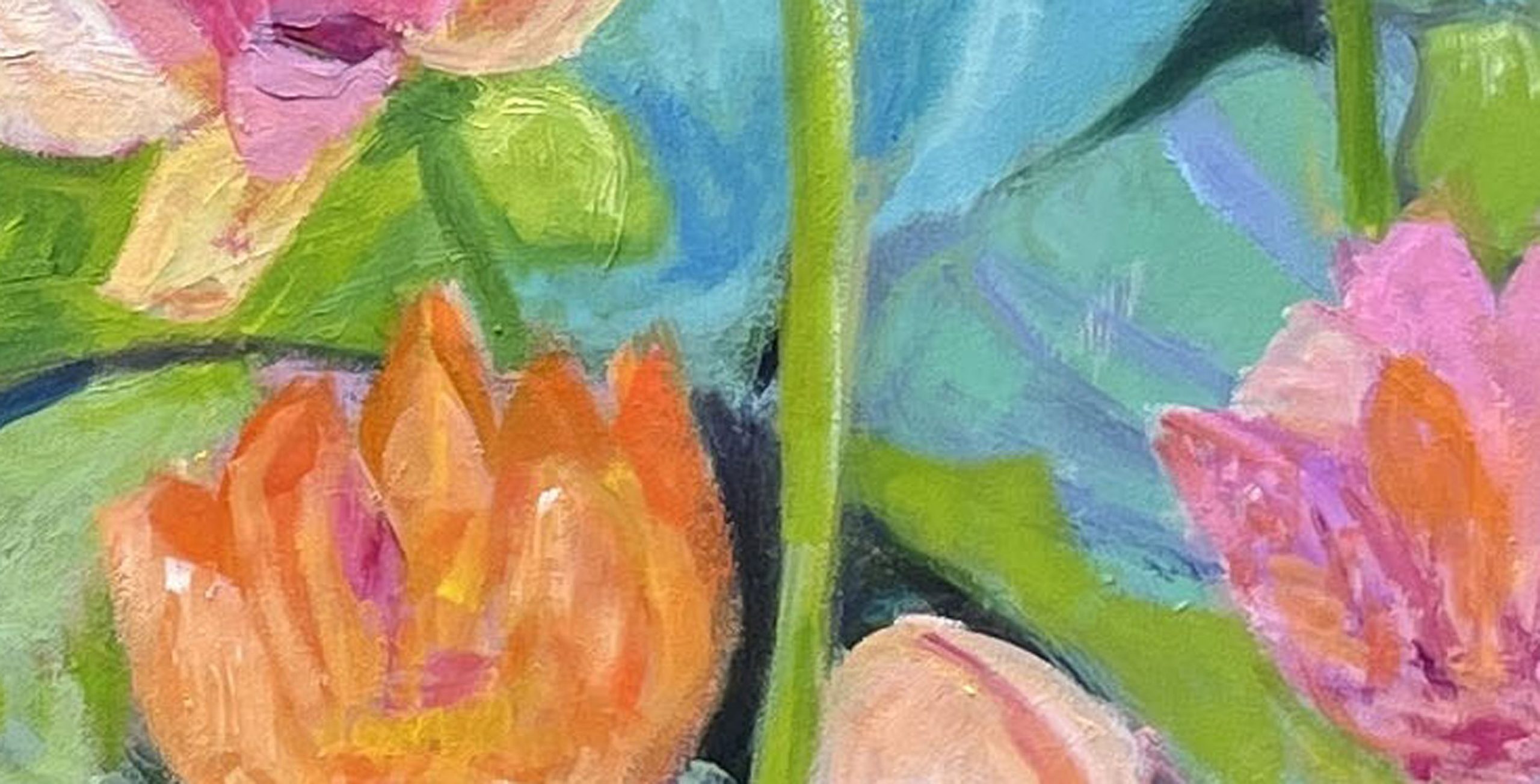 Water Lily Pond Closeup 1