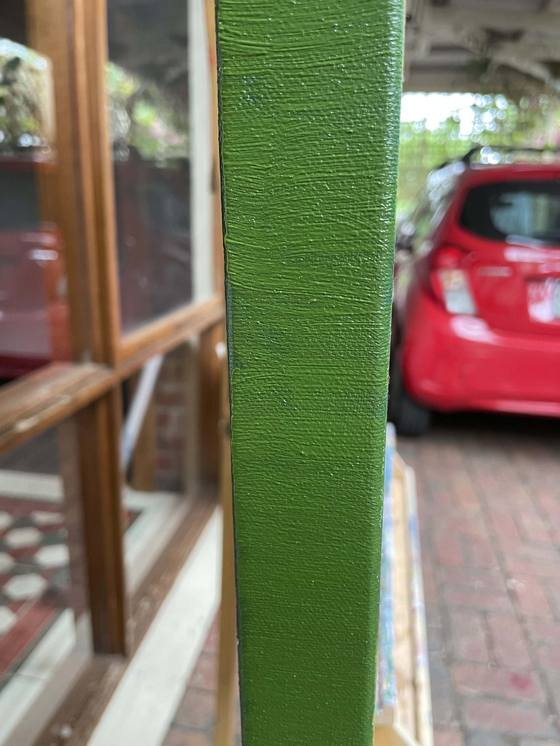 Waterlily Pond Side Of Canvas