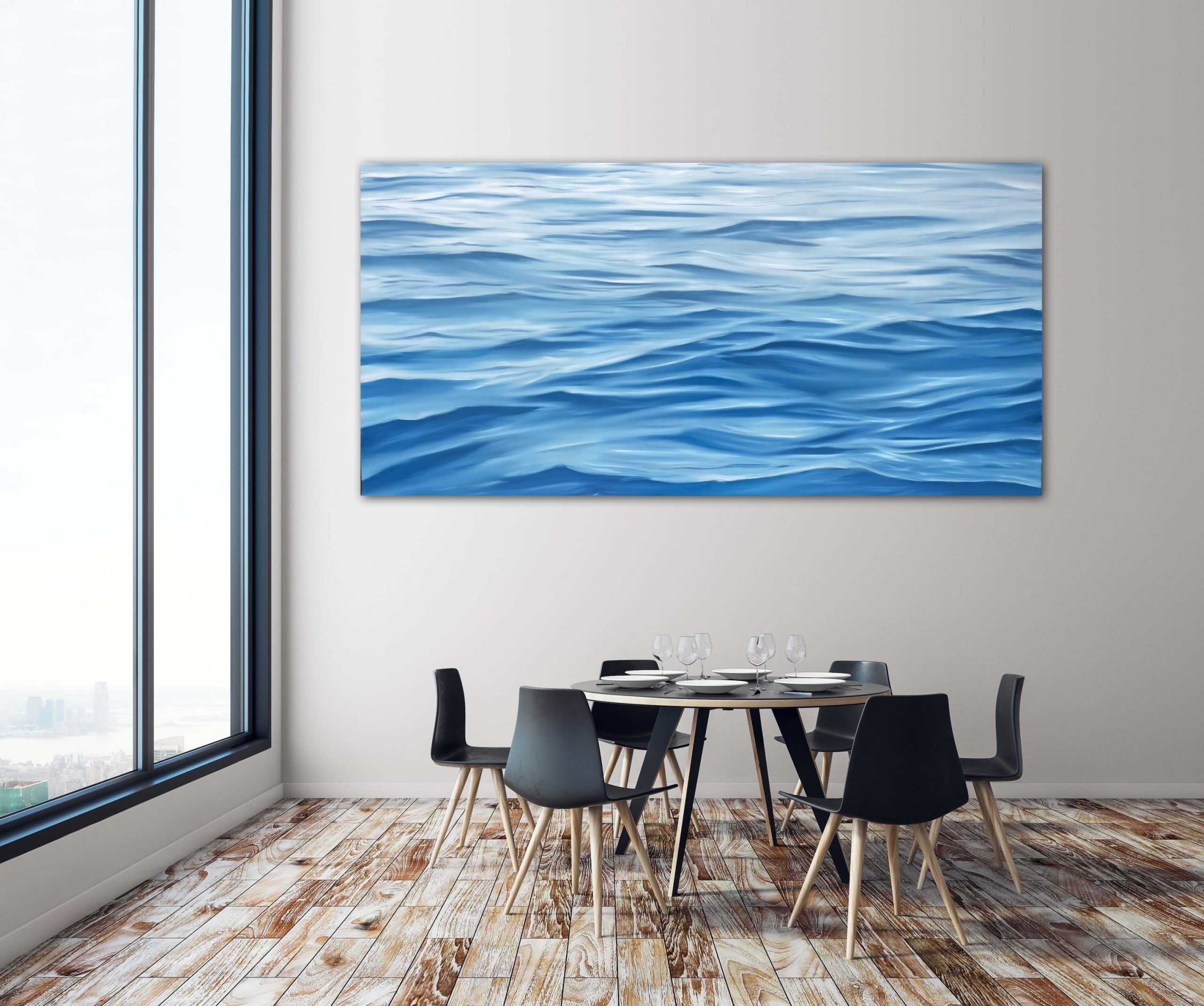 With Salt In Our Hair Alanah Jarvis Ocean Art Apartment Painting