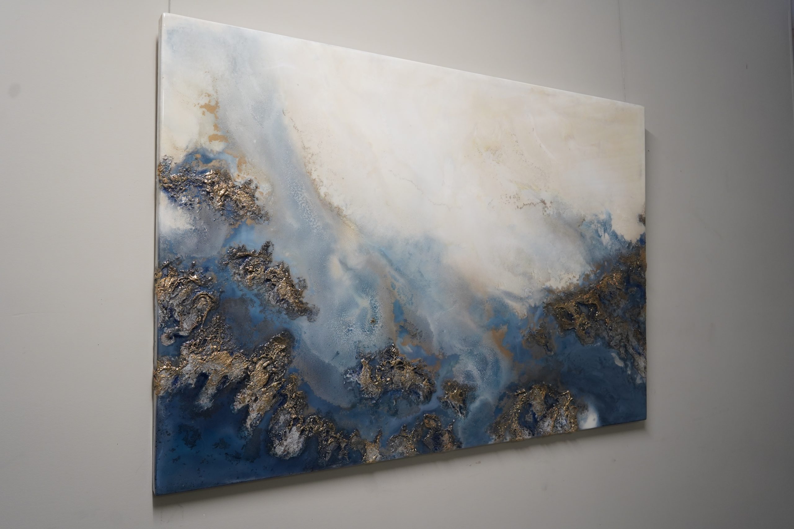 Abstract Art Blue Petra Meikle De Vlas8