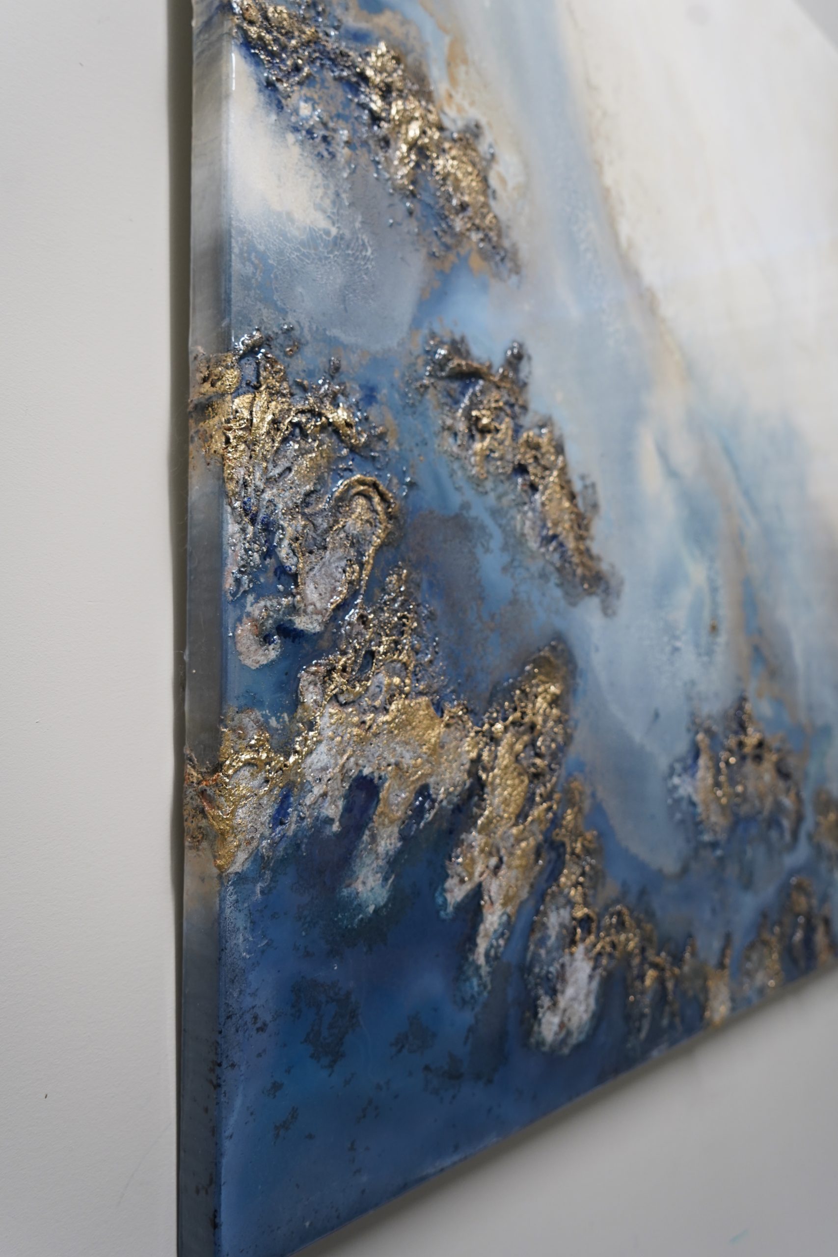 Abstract Art Blue Petra Meikle De Vlas11