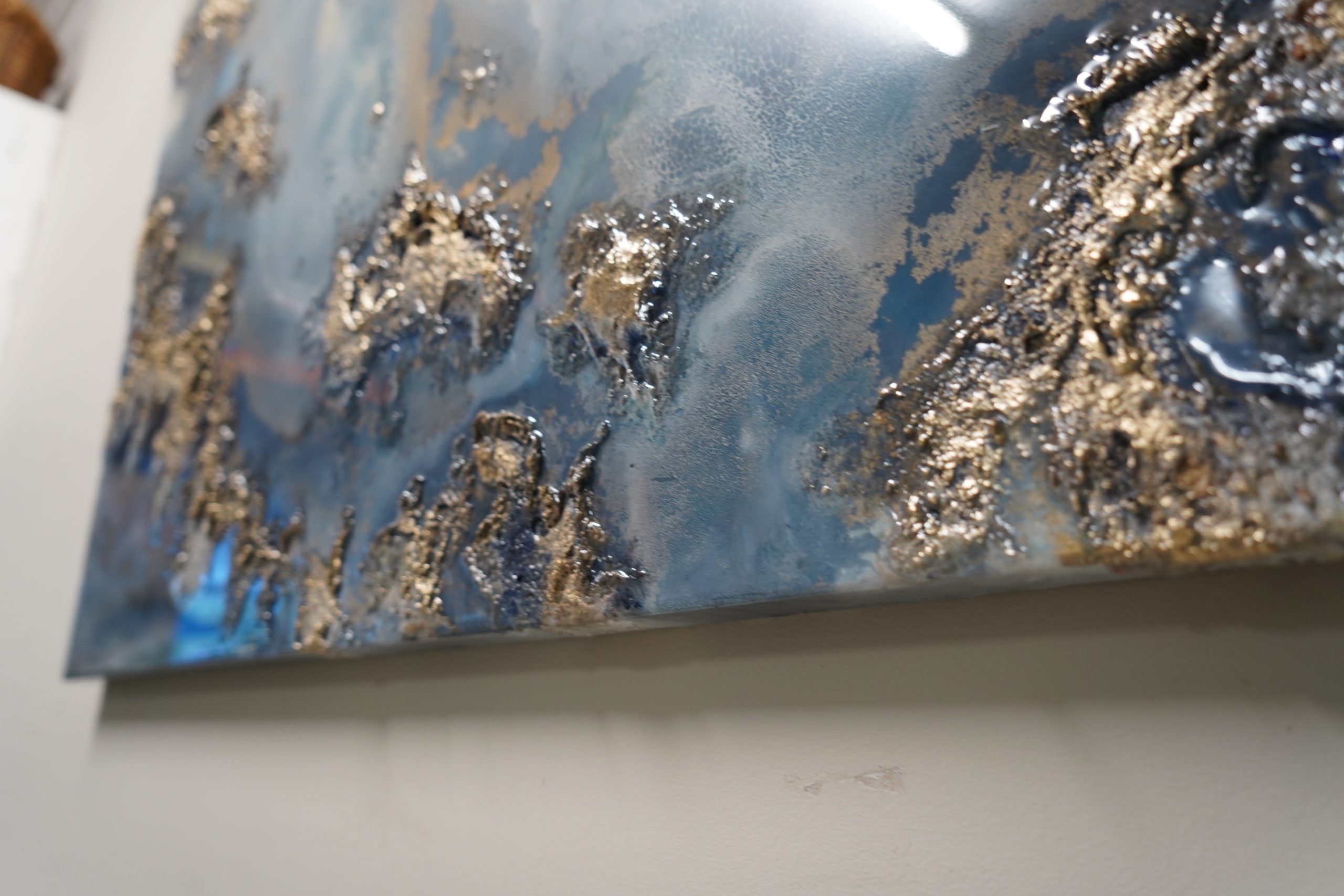 Abstract Art Blue Petra Meikle De Vlas20