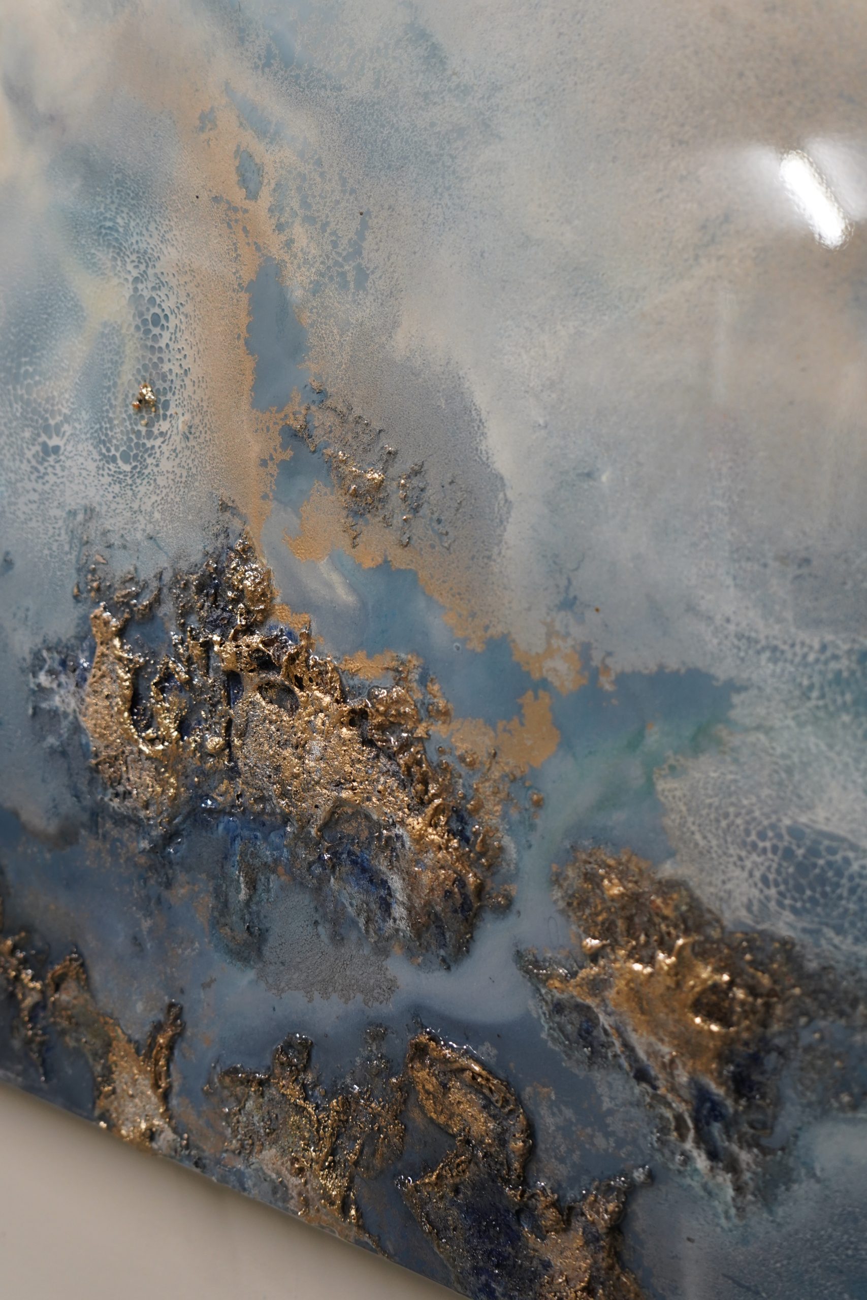 Abstract Art Blue Petra Meikle De Vlas15