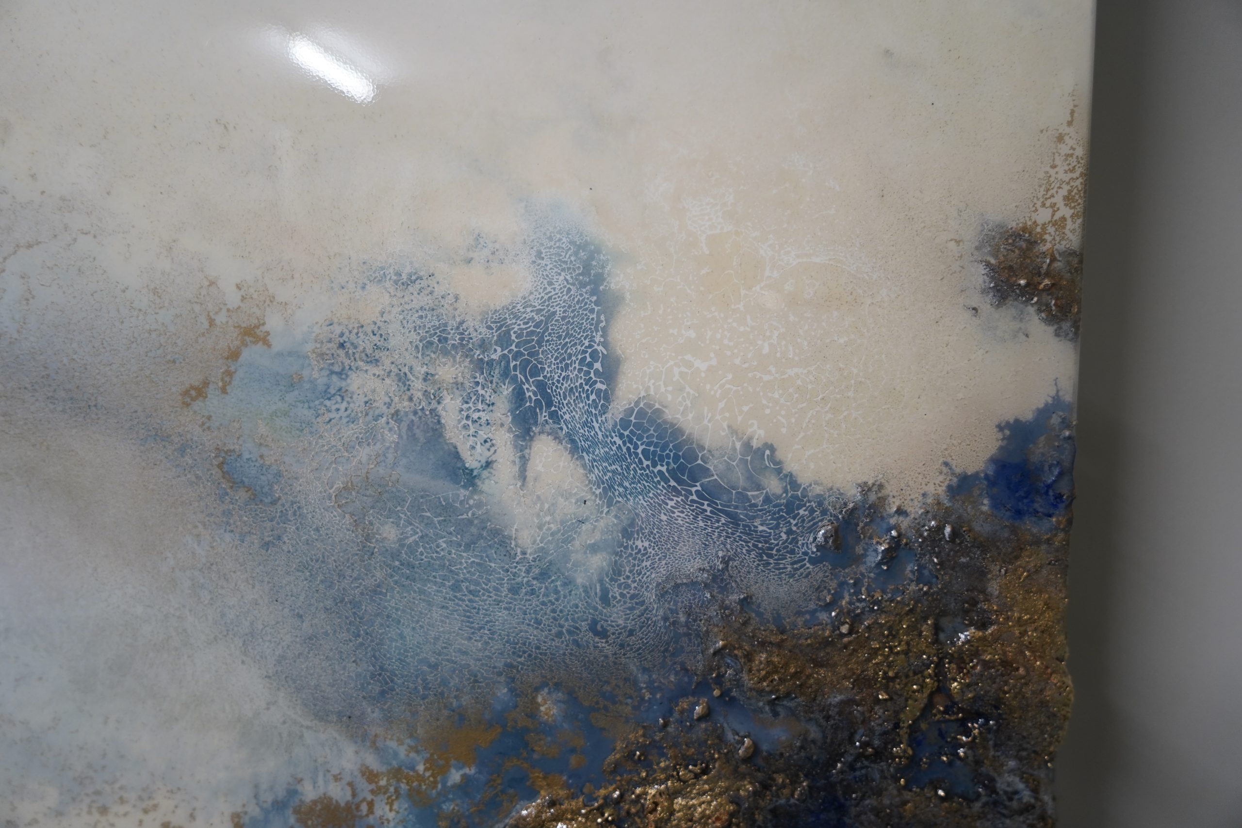 Abstract Art Blue Petra Meikle De Vlas21