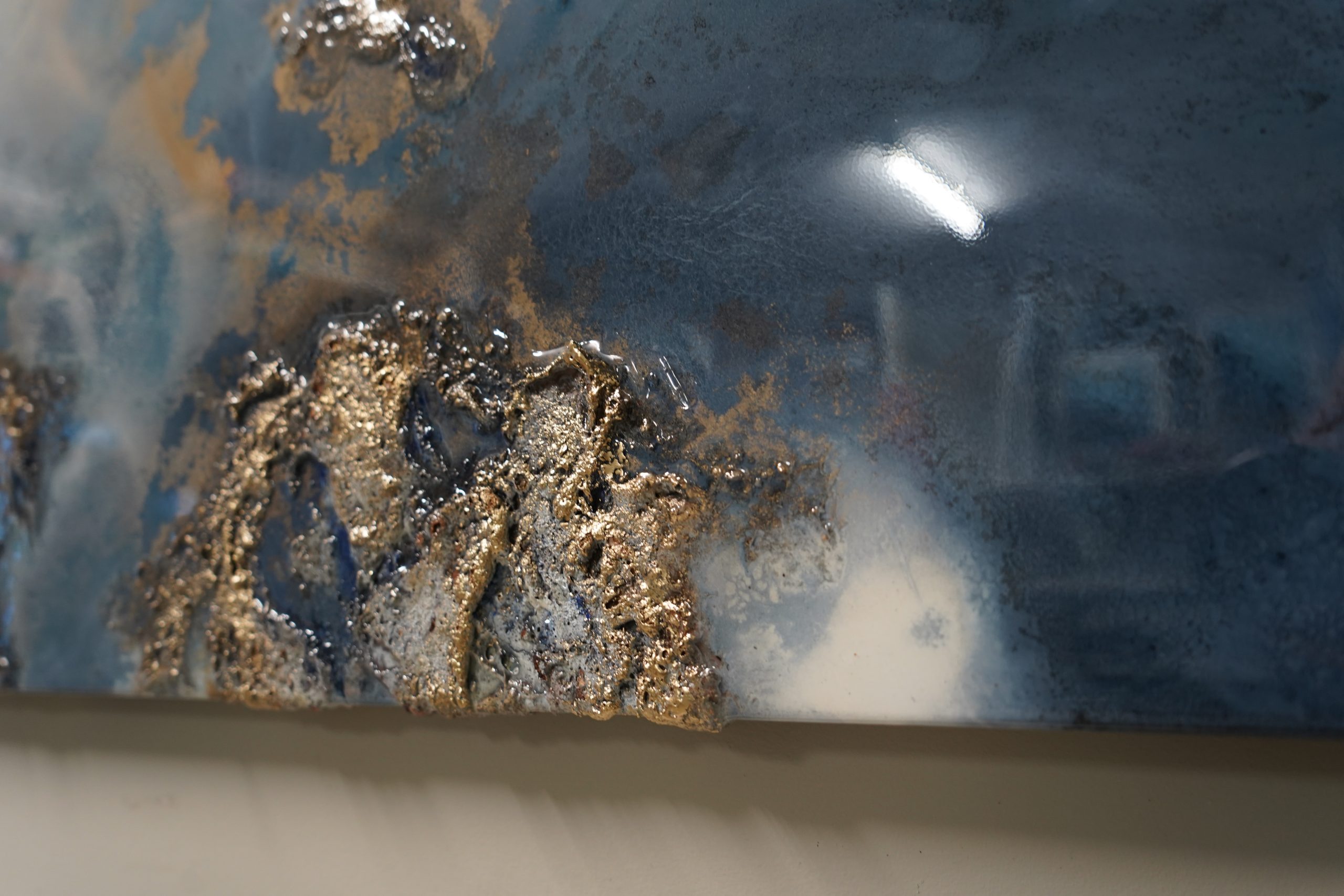 Abstract Art Blue Petra Meikle De Vlas19