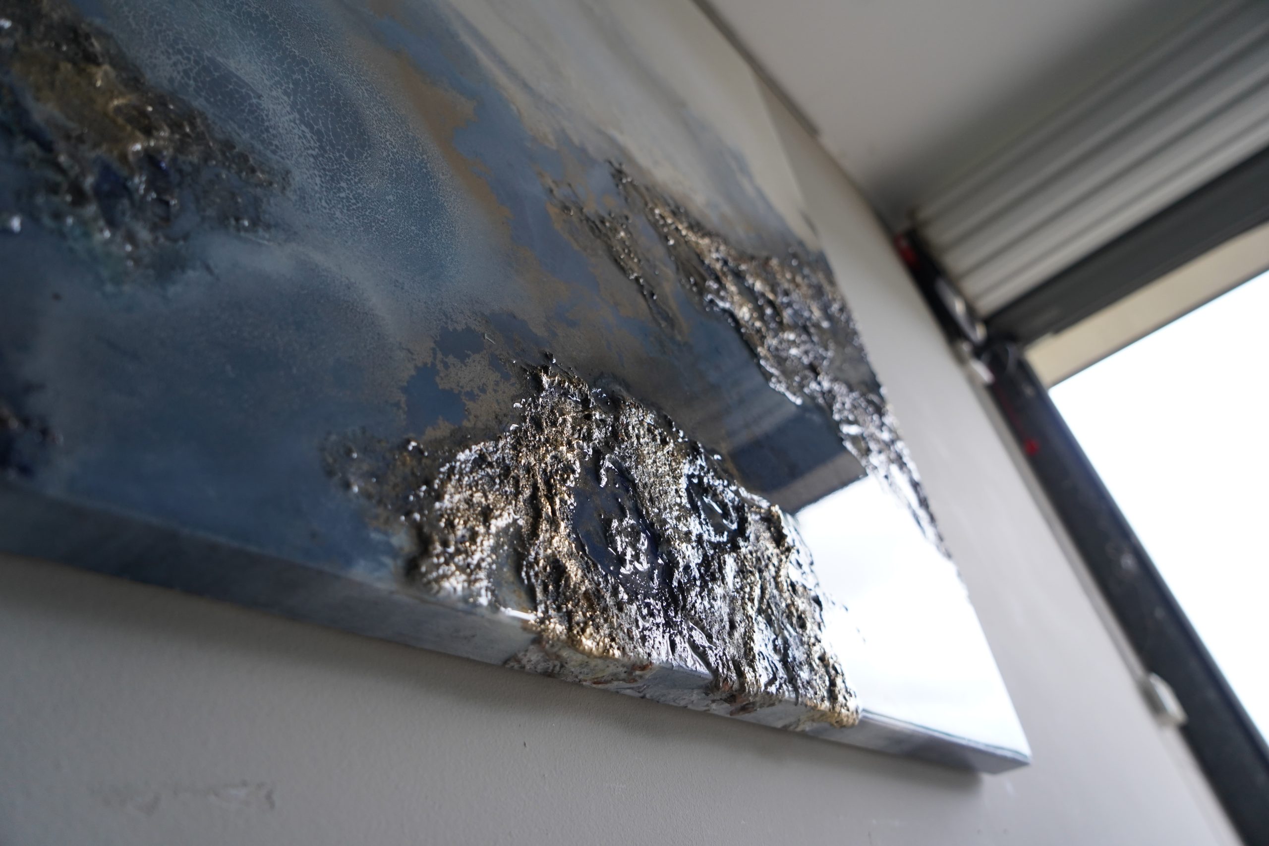 Abstract Art Blue Petra Meikle De Vlas25