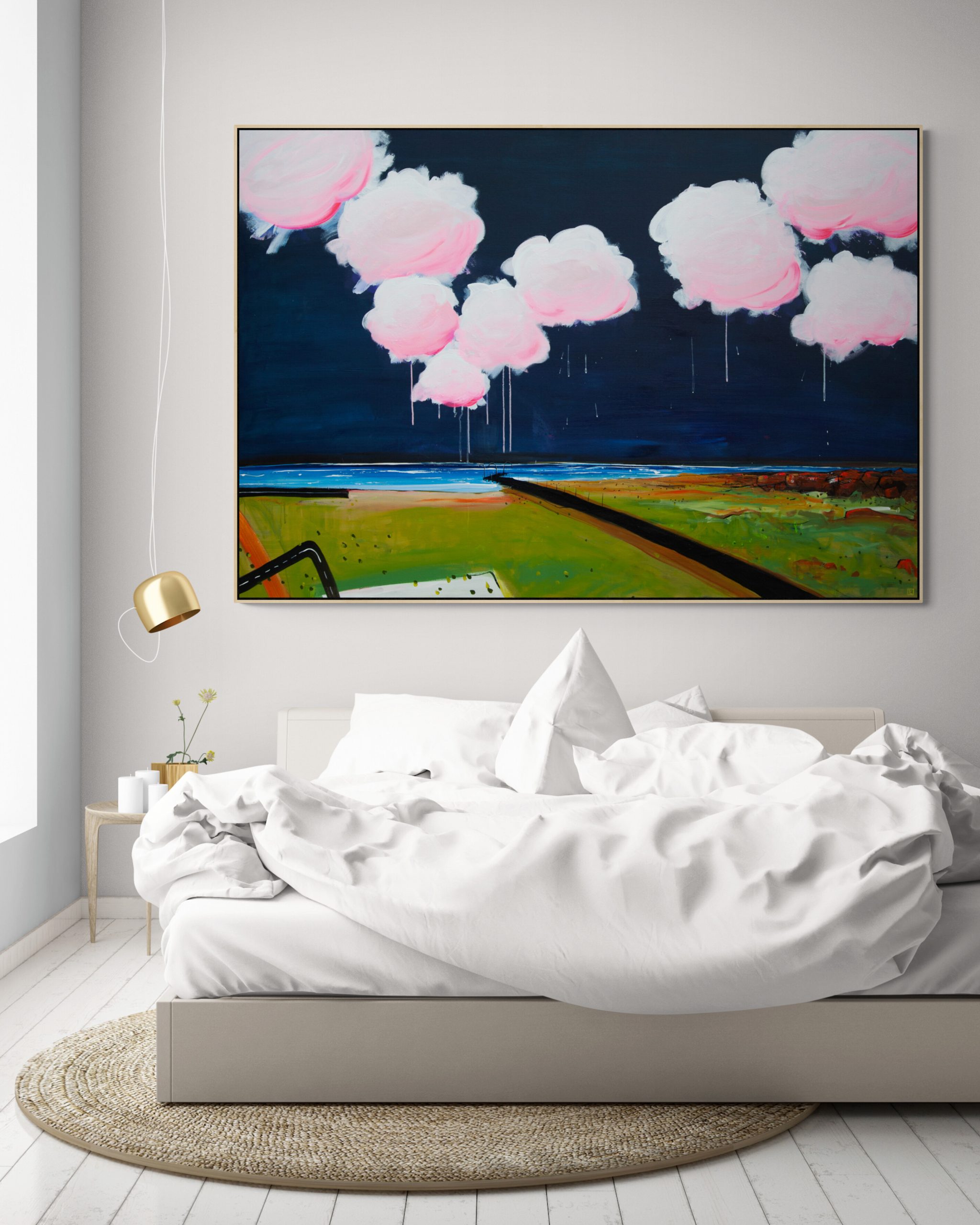 Tania Chanter Abstract Landscape People Smile Here Ir2