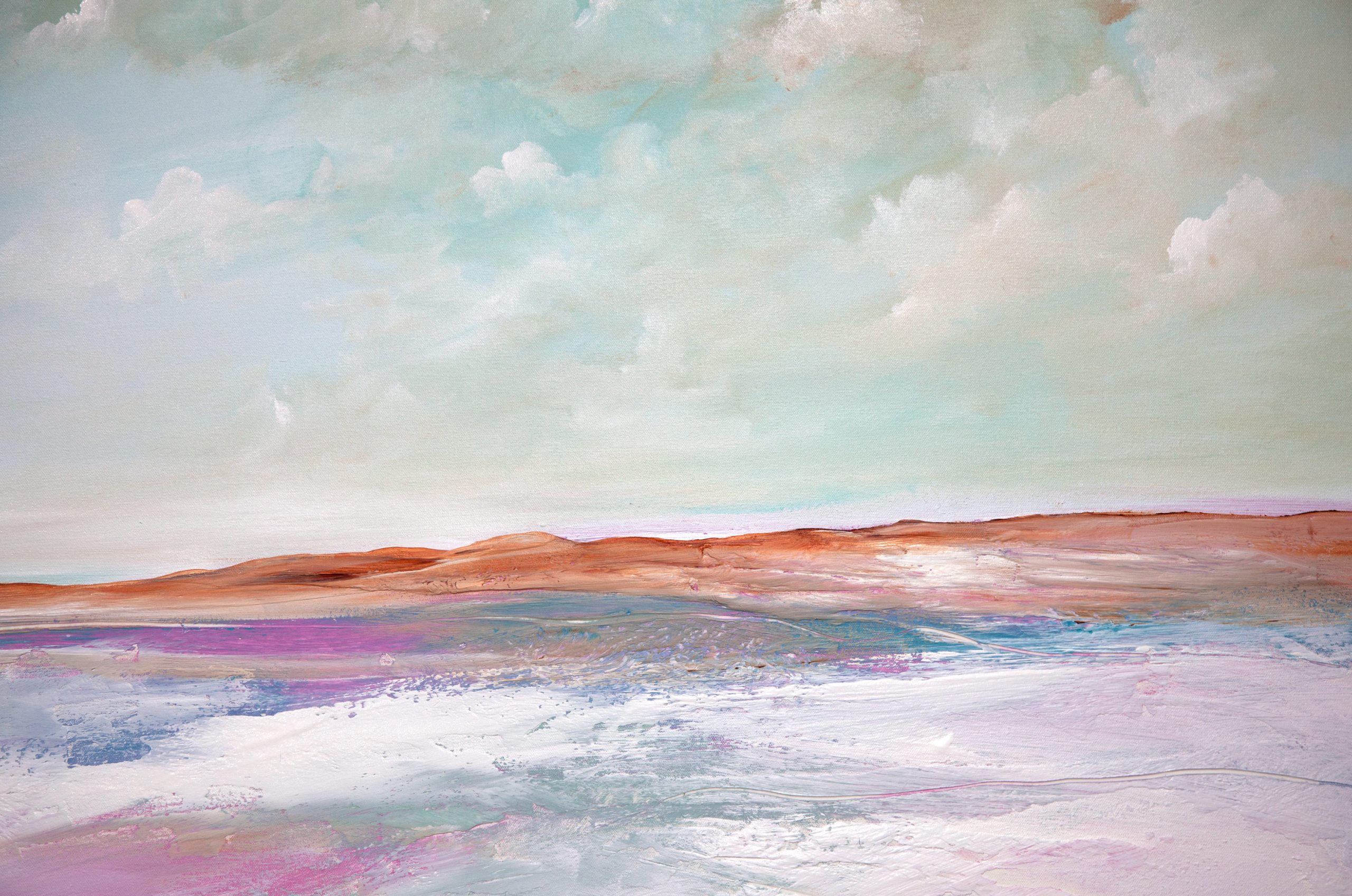 Tania Chanter Abstract Landscape Where My Heart Floats Detail