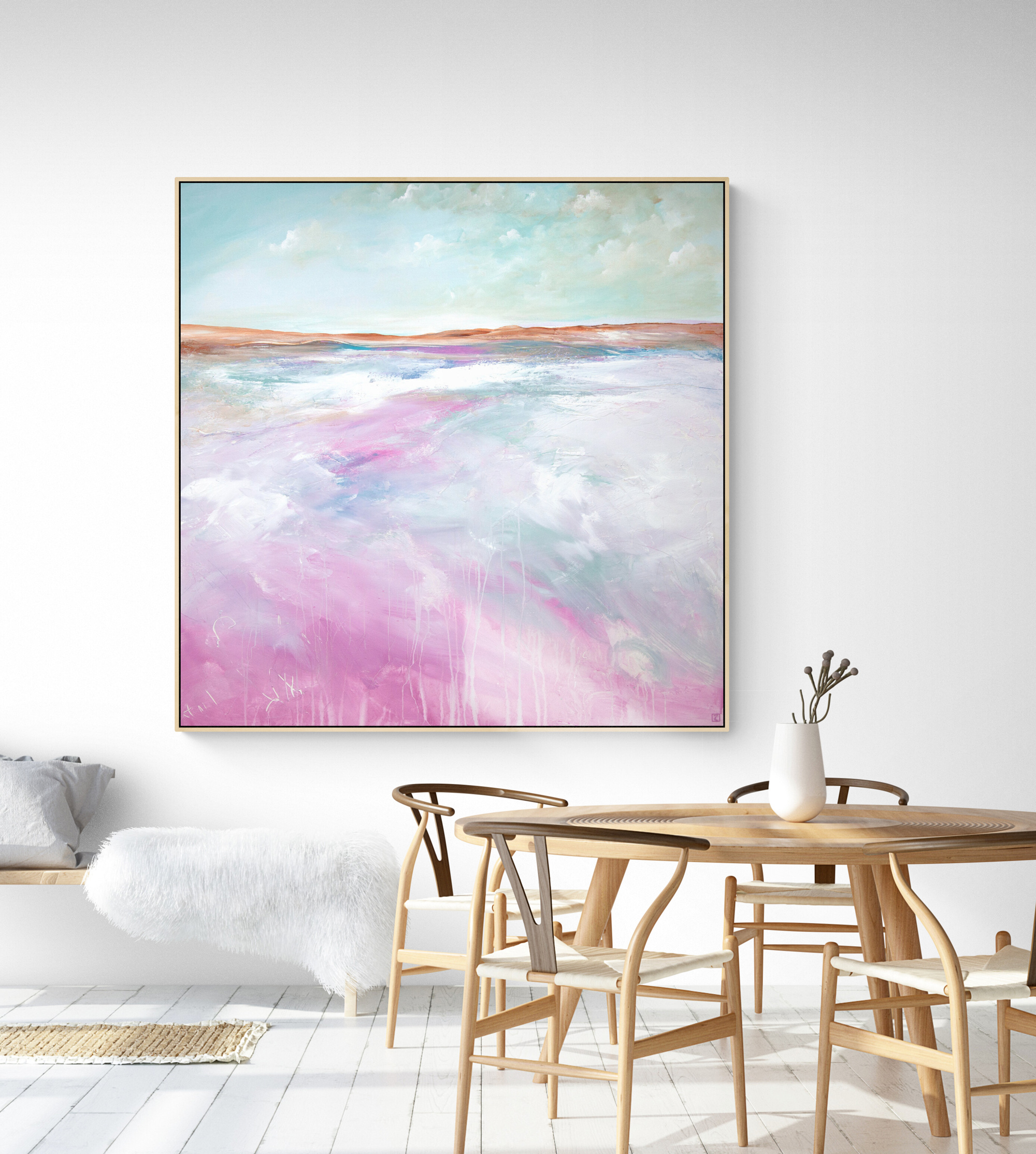 Tania Chanter Abstract Landscape Where My Heart Floats Ir1