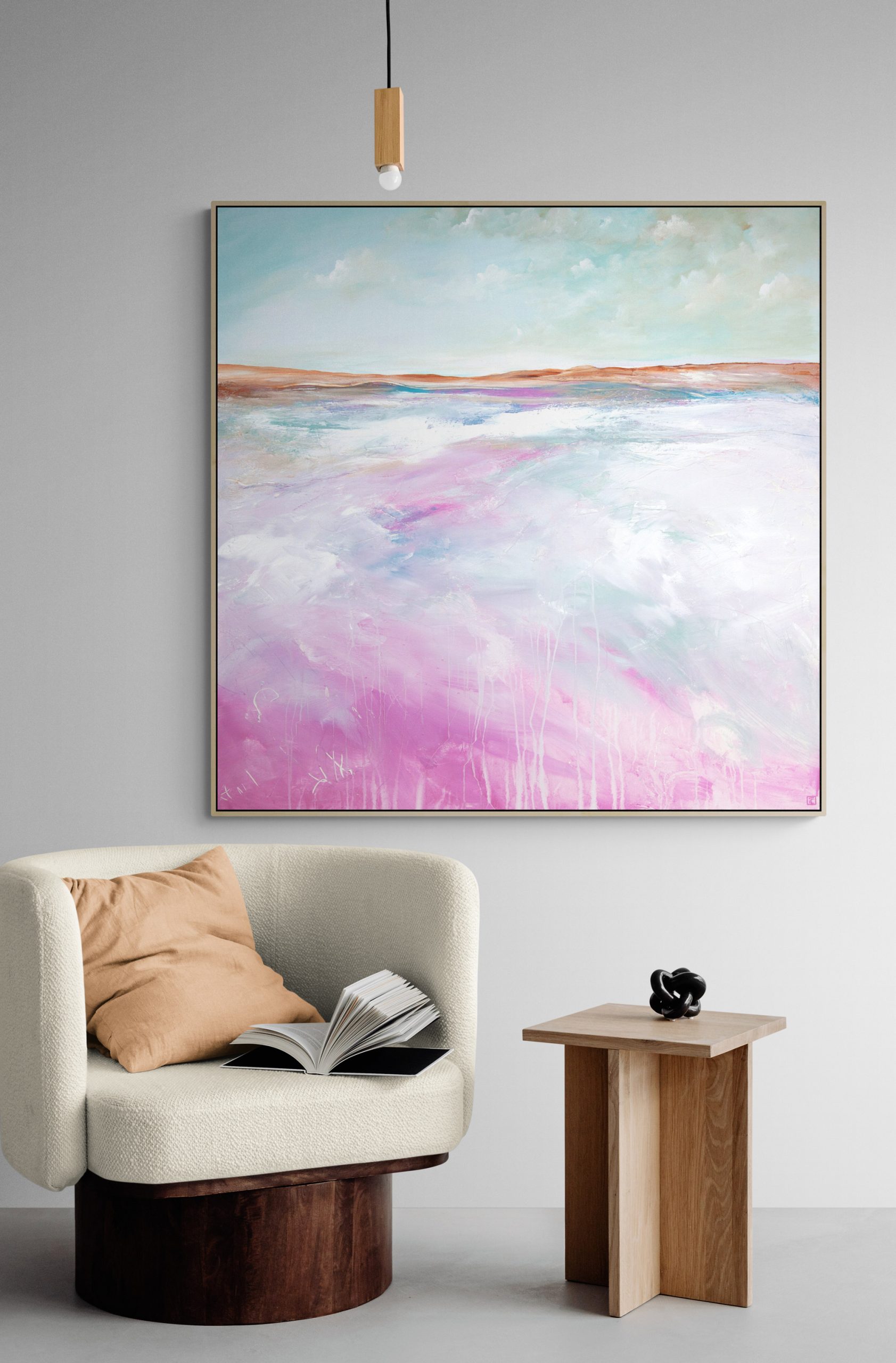 Tania Chanter Abstract Landscape Where My Heart Floats Ir4