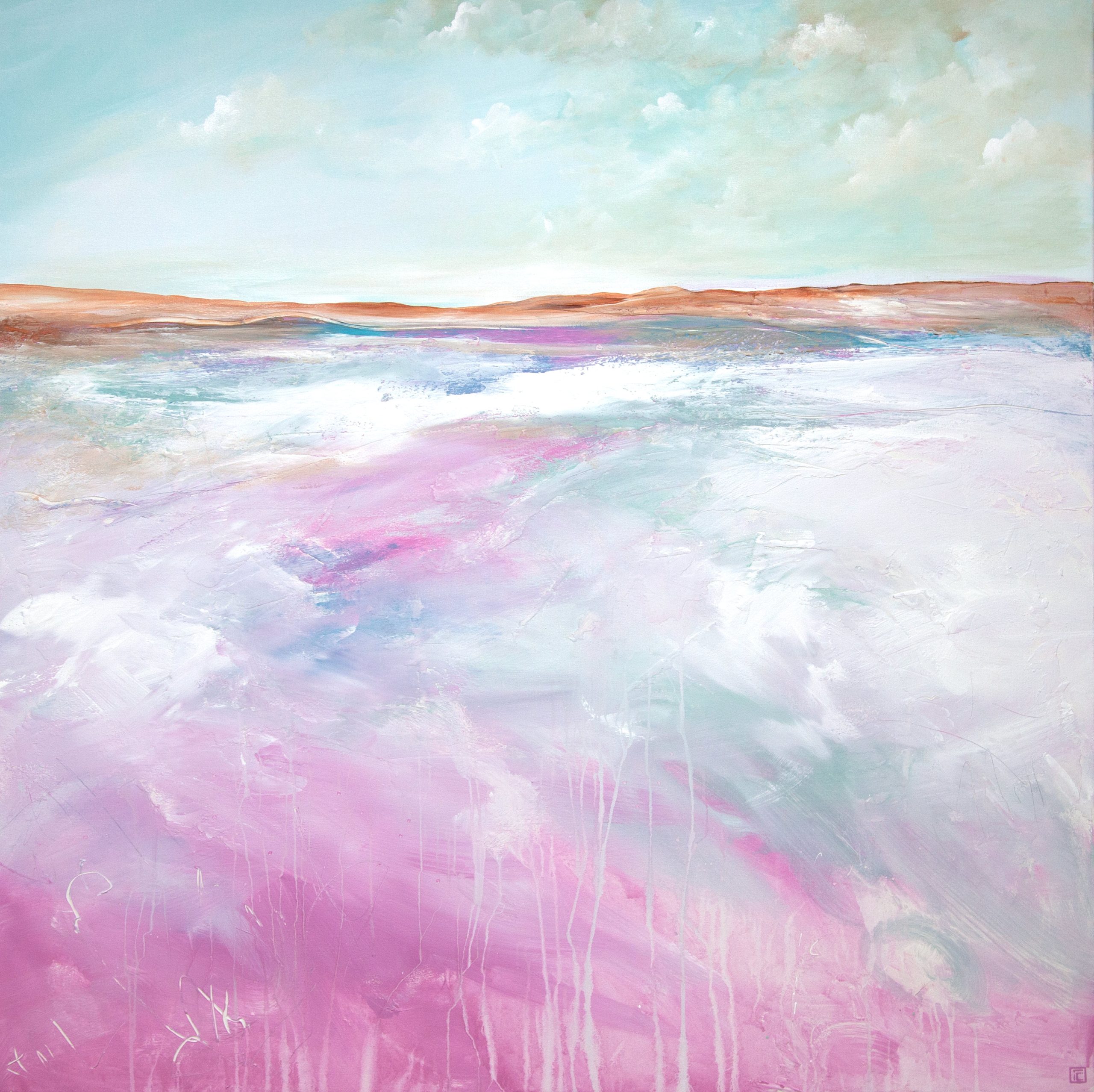 Tania Chanter Abstract Landscape Where My Heart Floats