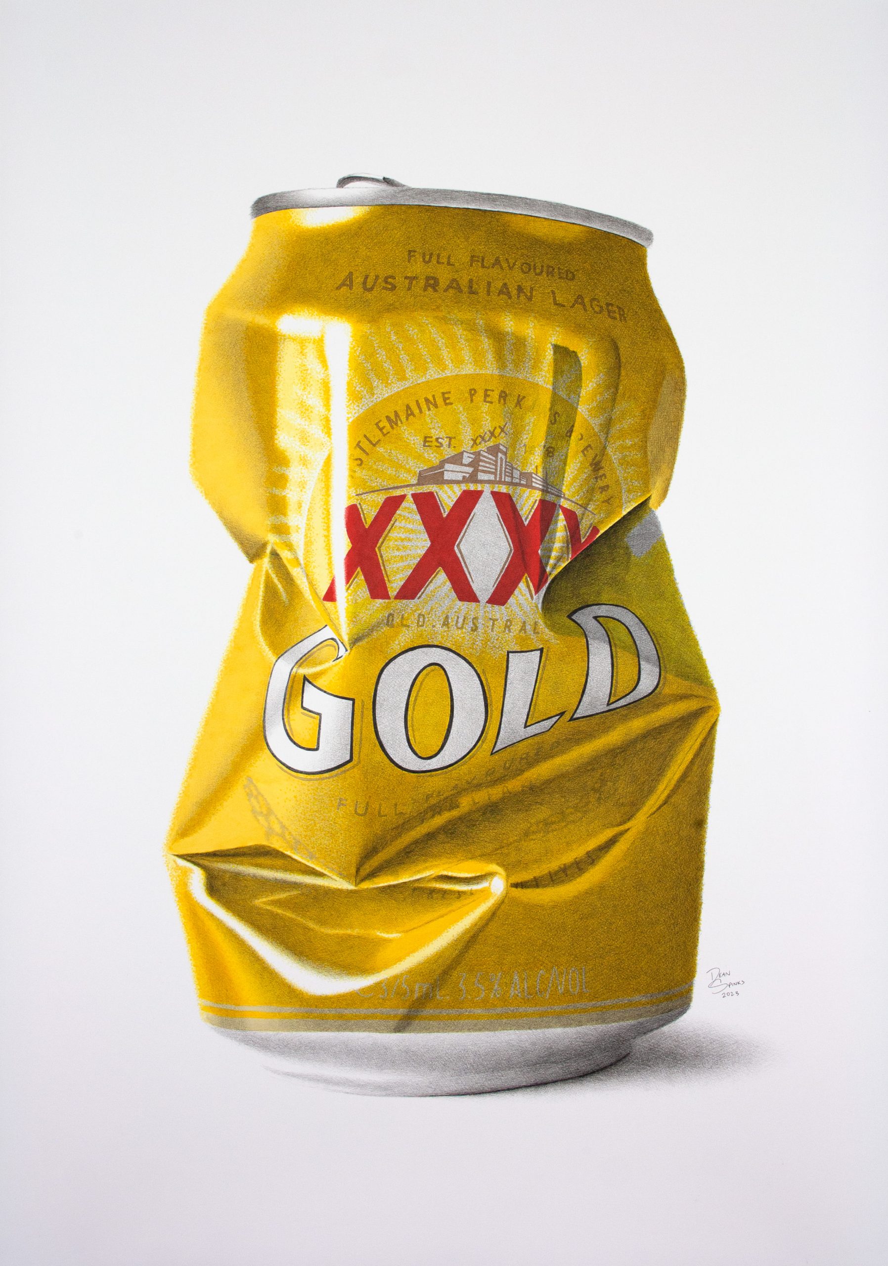 1796px x 2560px - XXXX Beer Can - Art Lovers Australia