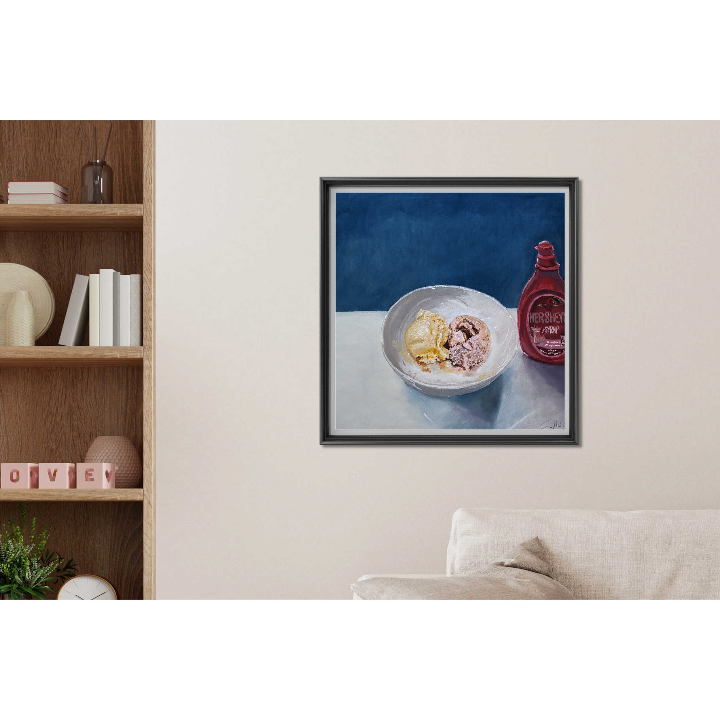 Sam Askin Home Made Ice Cream And Topping In Situ