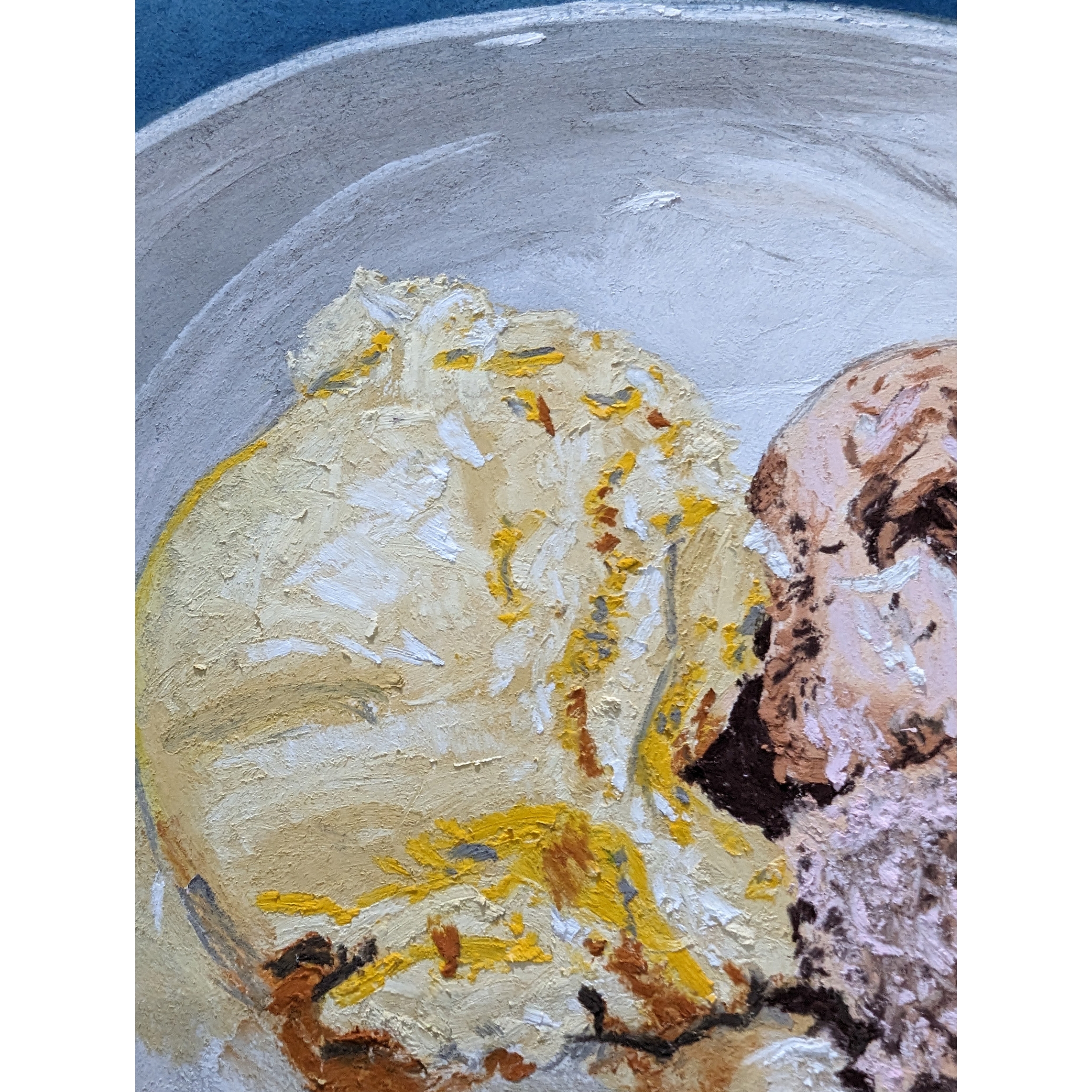 Sam Askin Home Made Ice Cream And Topping Vanilla