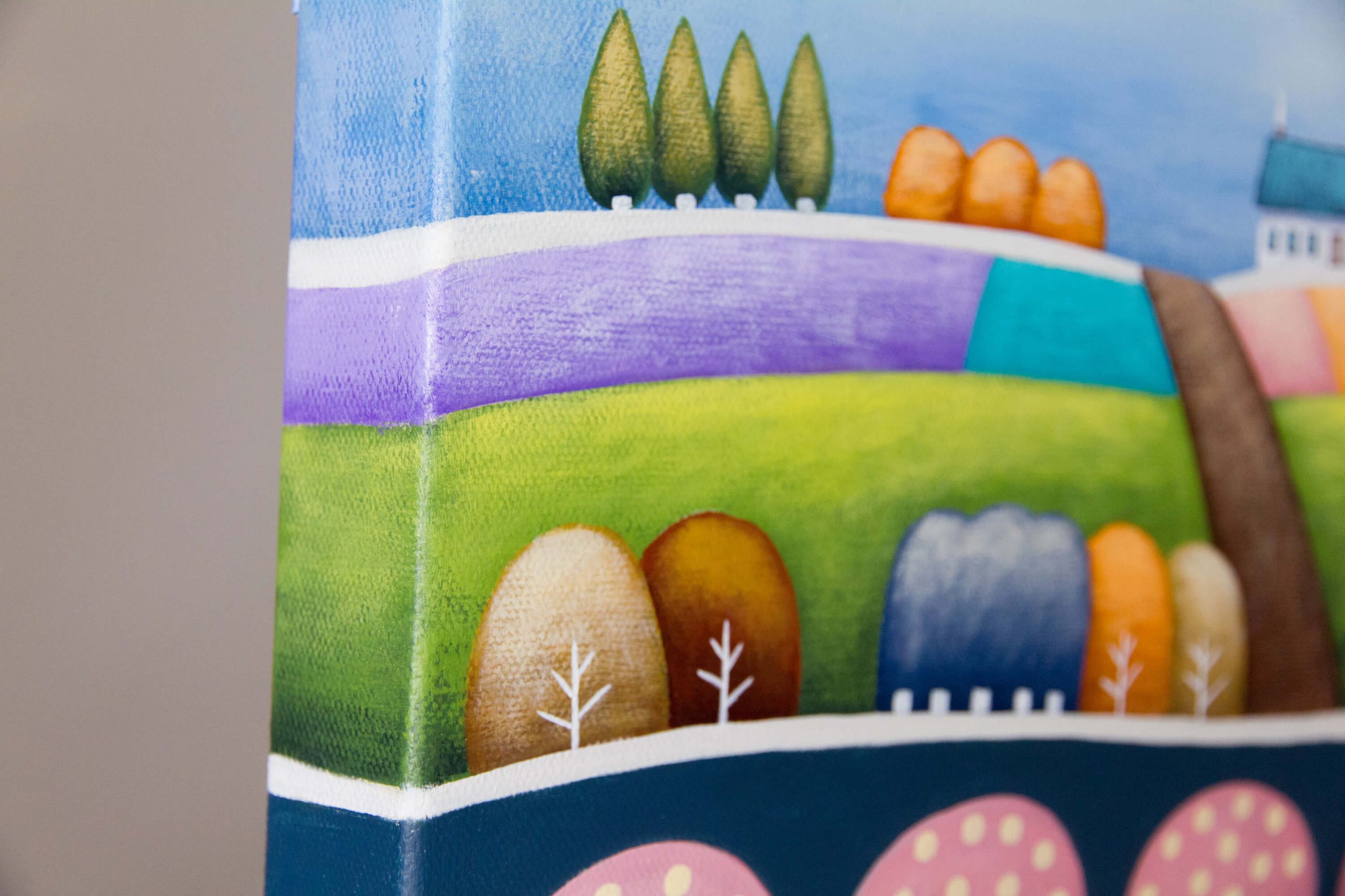 Pink Orchard Farm No.2 12x14 Side