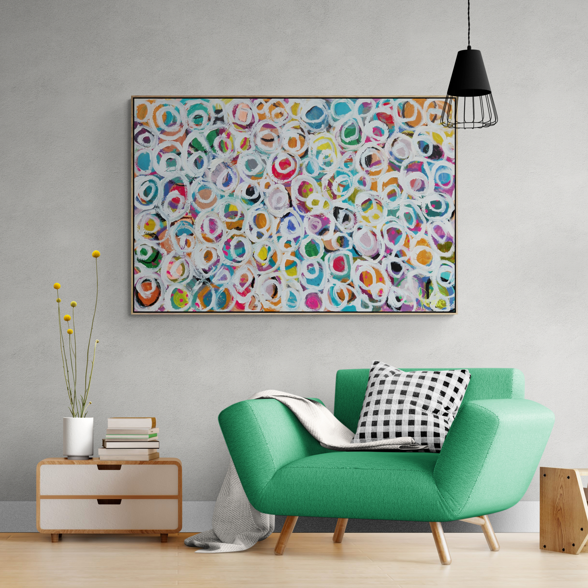 Large Modern Armchair In Living Room (3)