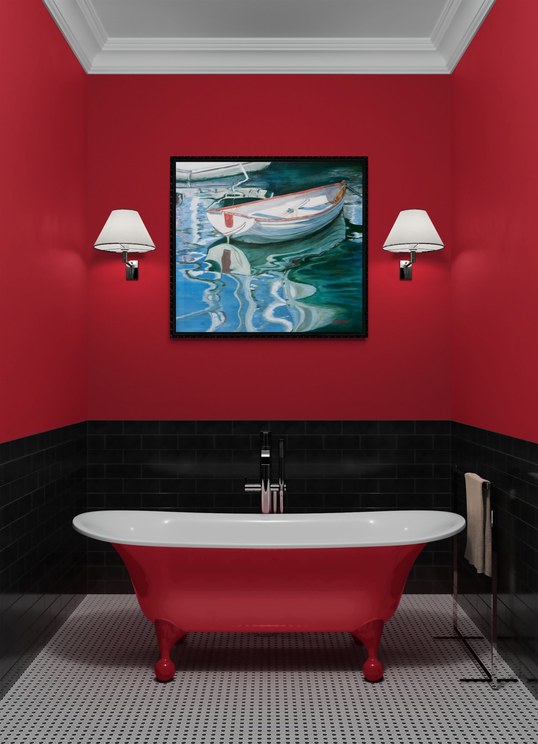 Classic Bathroom Interior (3)