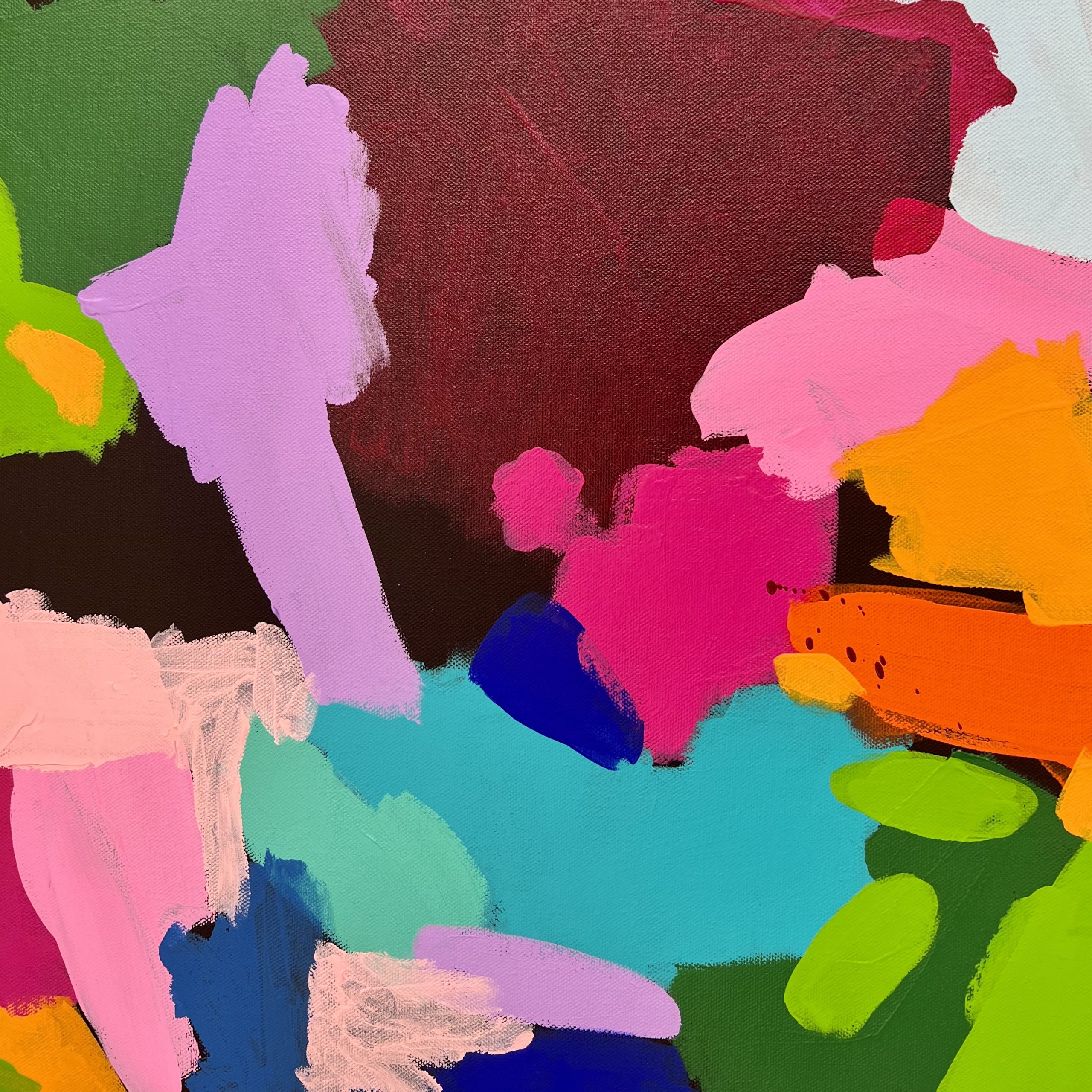 Dream A Little Dream Rebecca Koerting Australian Abstract Artist Bright Detail 3