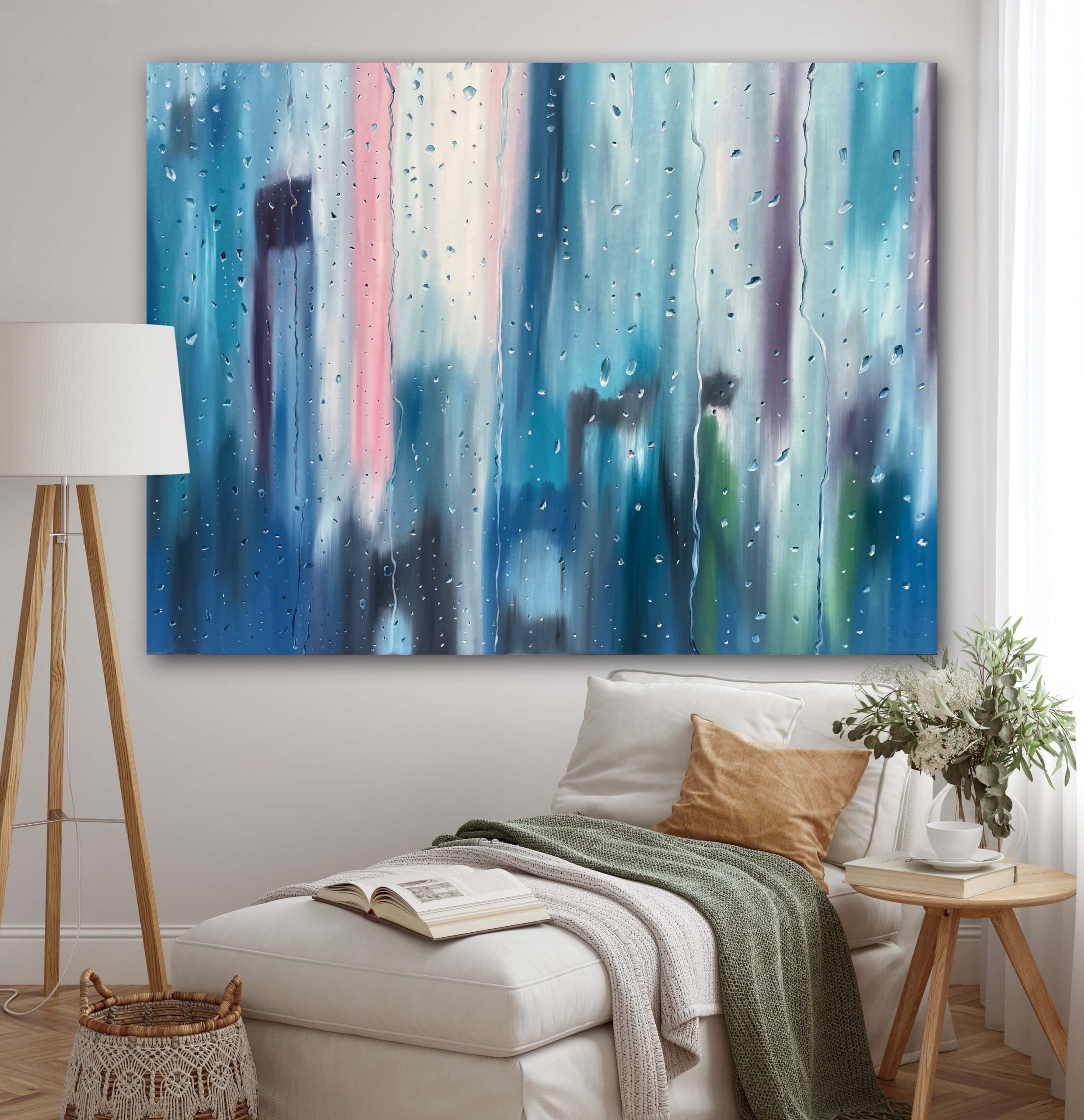 Alanah Jarvis Rain Artist Water Lover Lounge Art