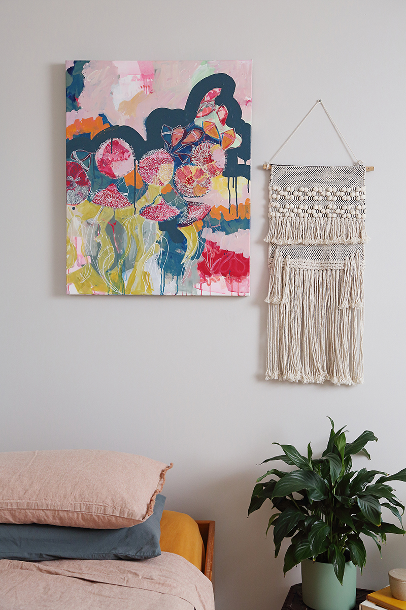 Lr 55 Smith&brooks Cinerea Muse Ii Abstract Floral Artist Australian Botanical Art Art For Your Walls Art For Interior Designers