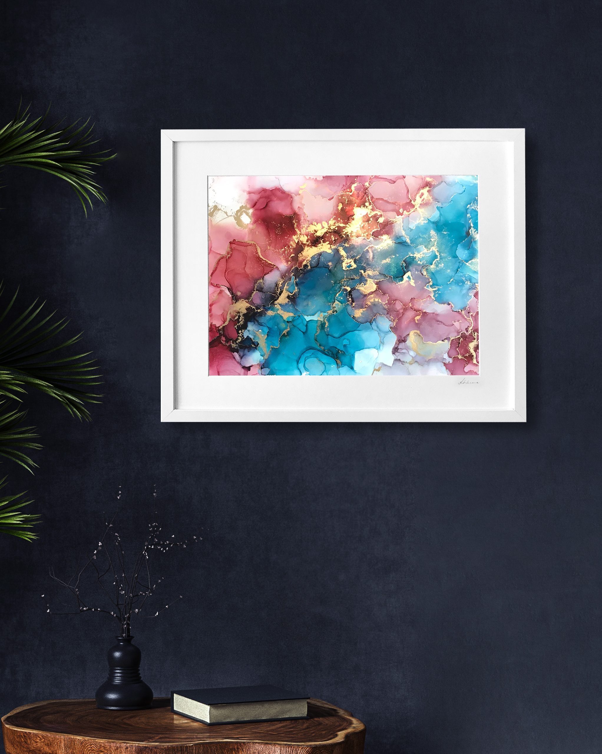 Mermaids Waterfall Dark Copy