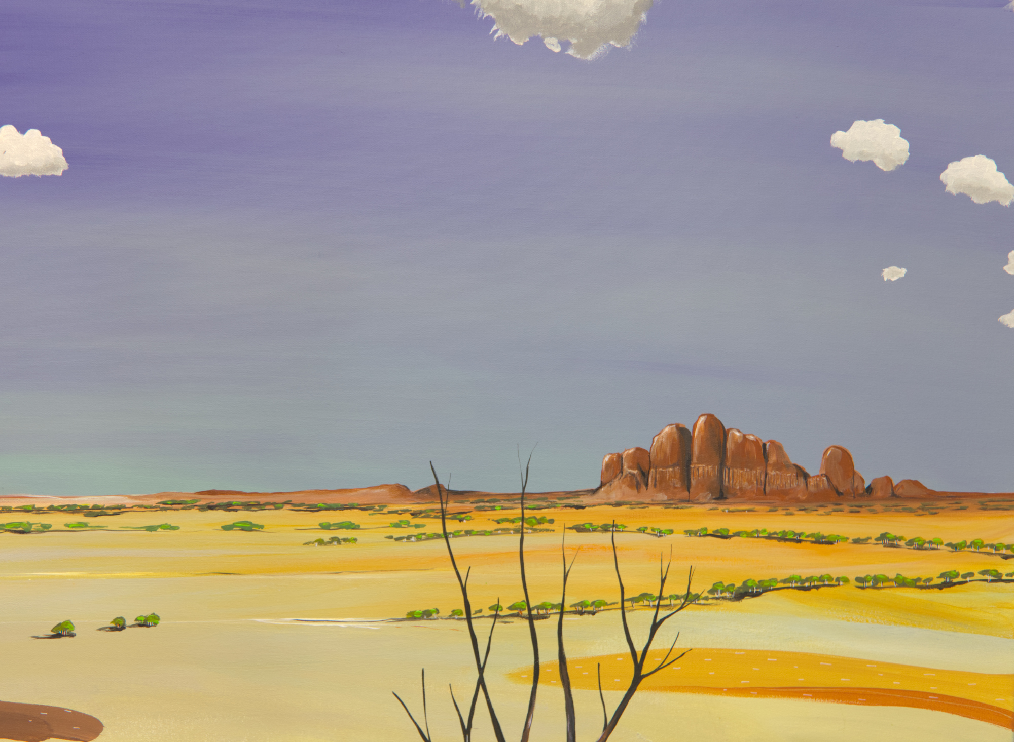 Tania Chanter Landscape Where Dreamers Find Hope Detail