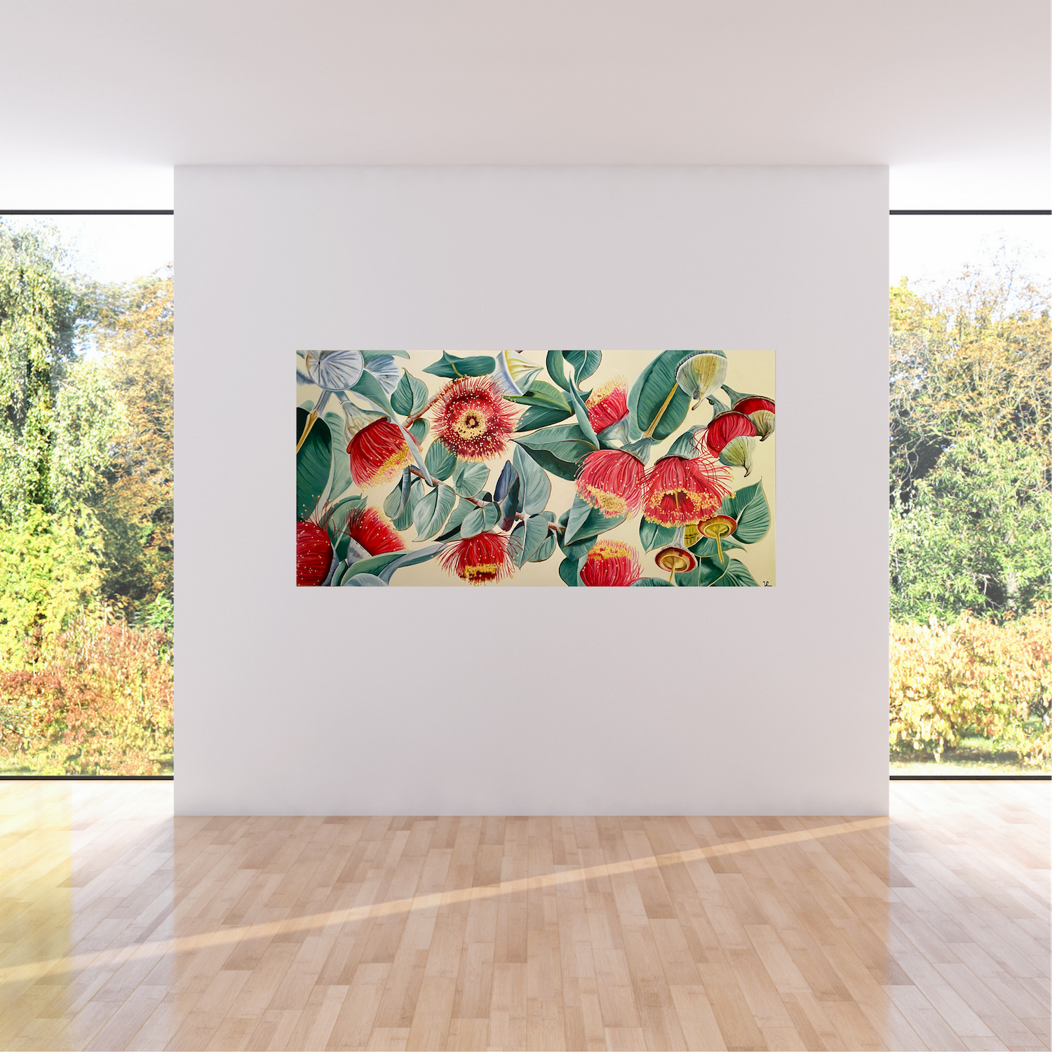 Gum Nut Alleyii Insitu4 Wendy Peters