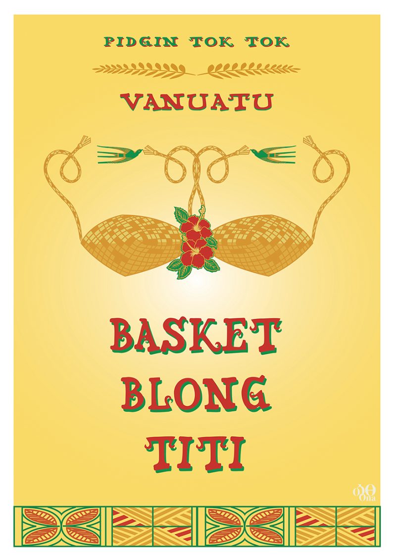Basket Blong Titi – Ltd Ed Print