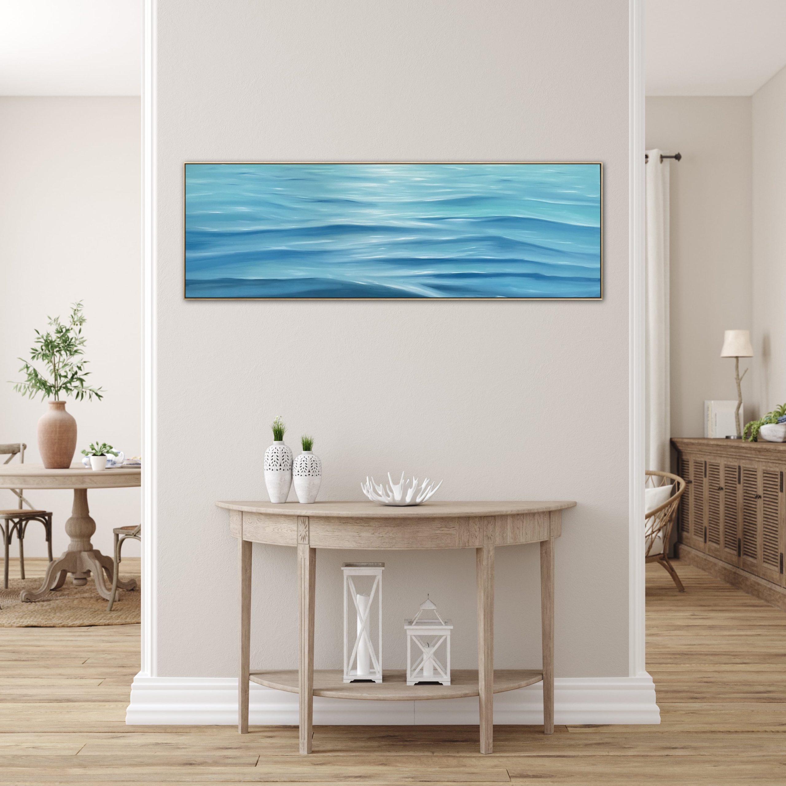 Alanah Jarvis Hallway Art Ocean Painting