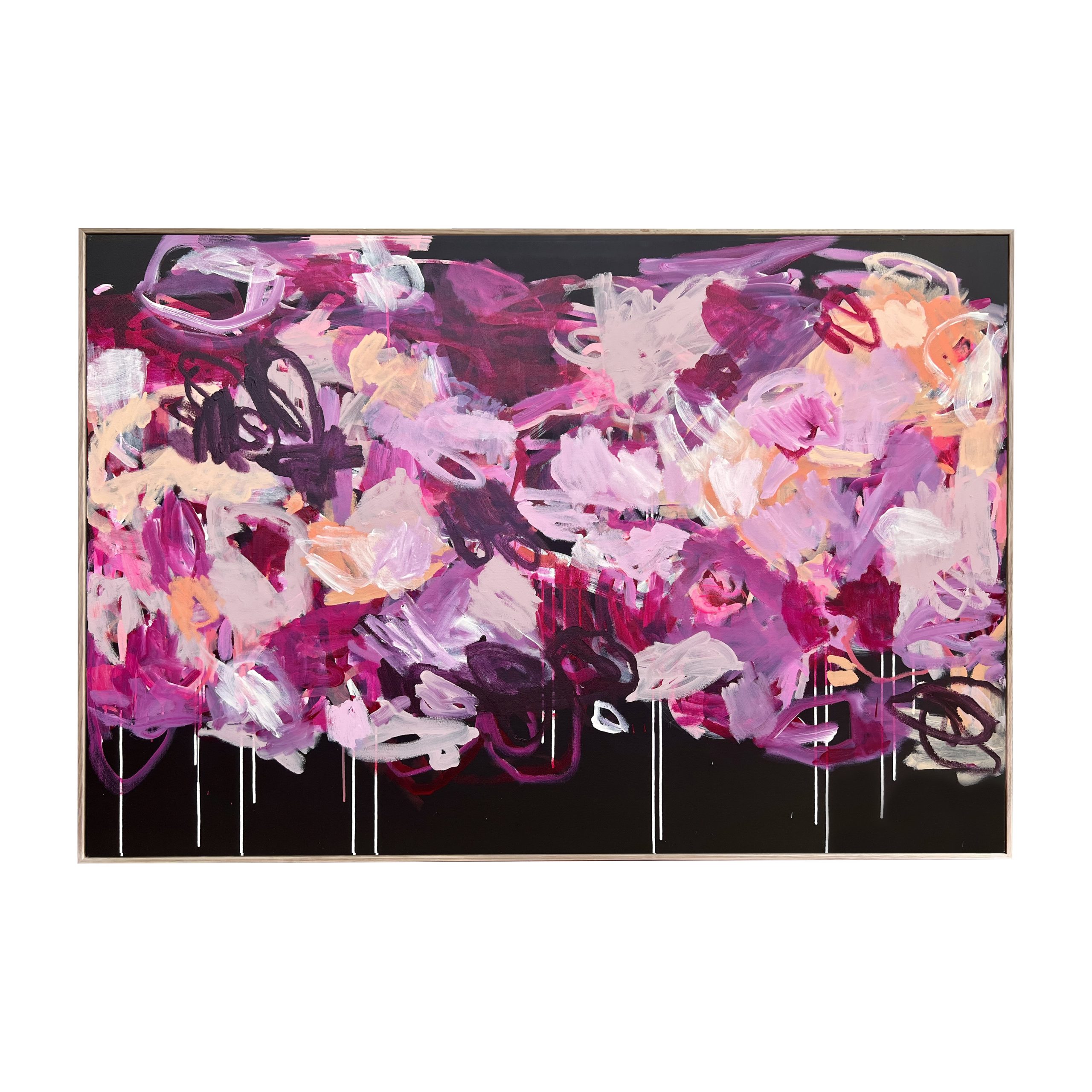 Another Chance Rebecca Koerting Australian Abstract Artist Frame