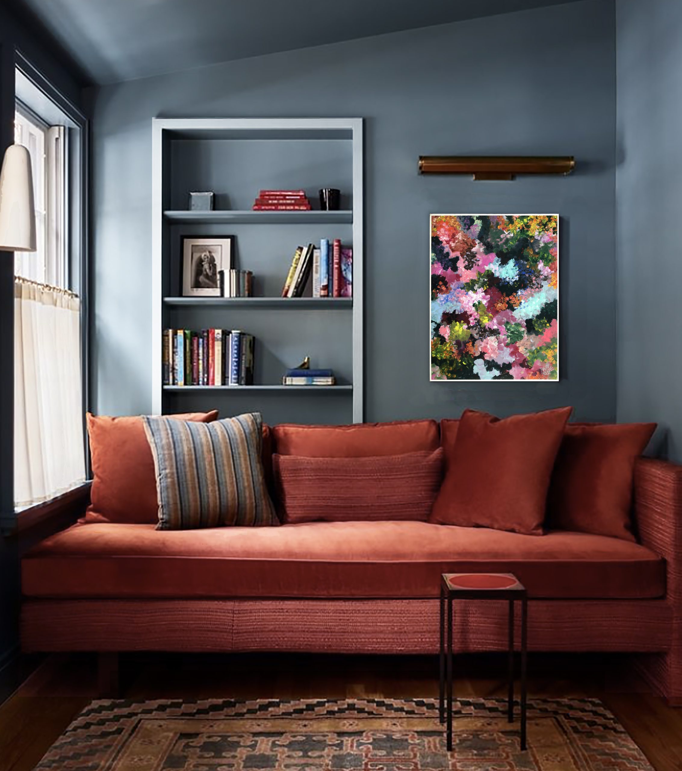 Floral Abstract Mock