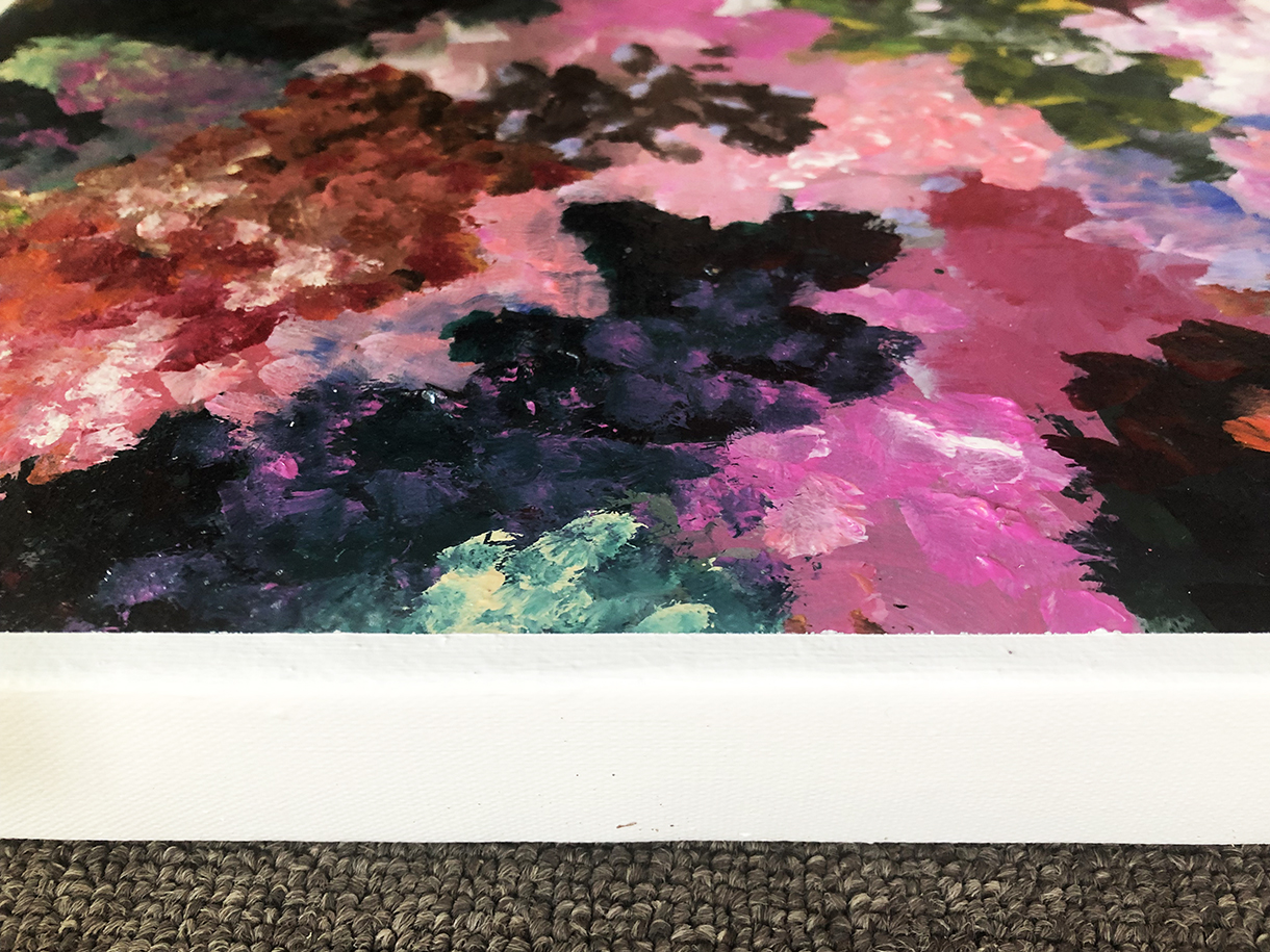 Floral Abstract Edge Lr