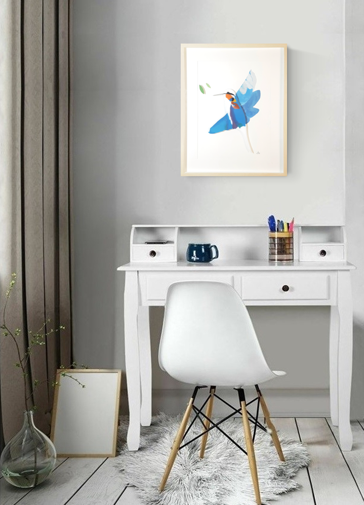 3d Kingfisher 2 Desks