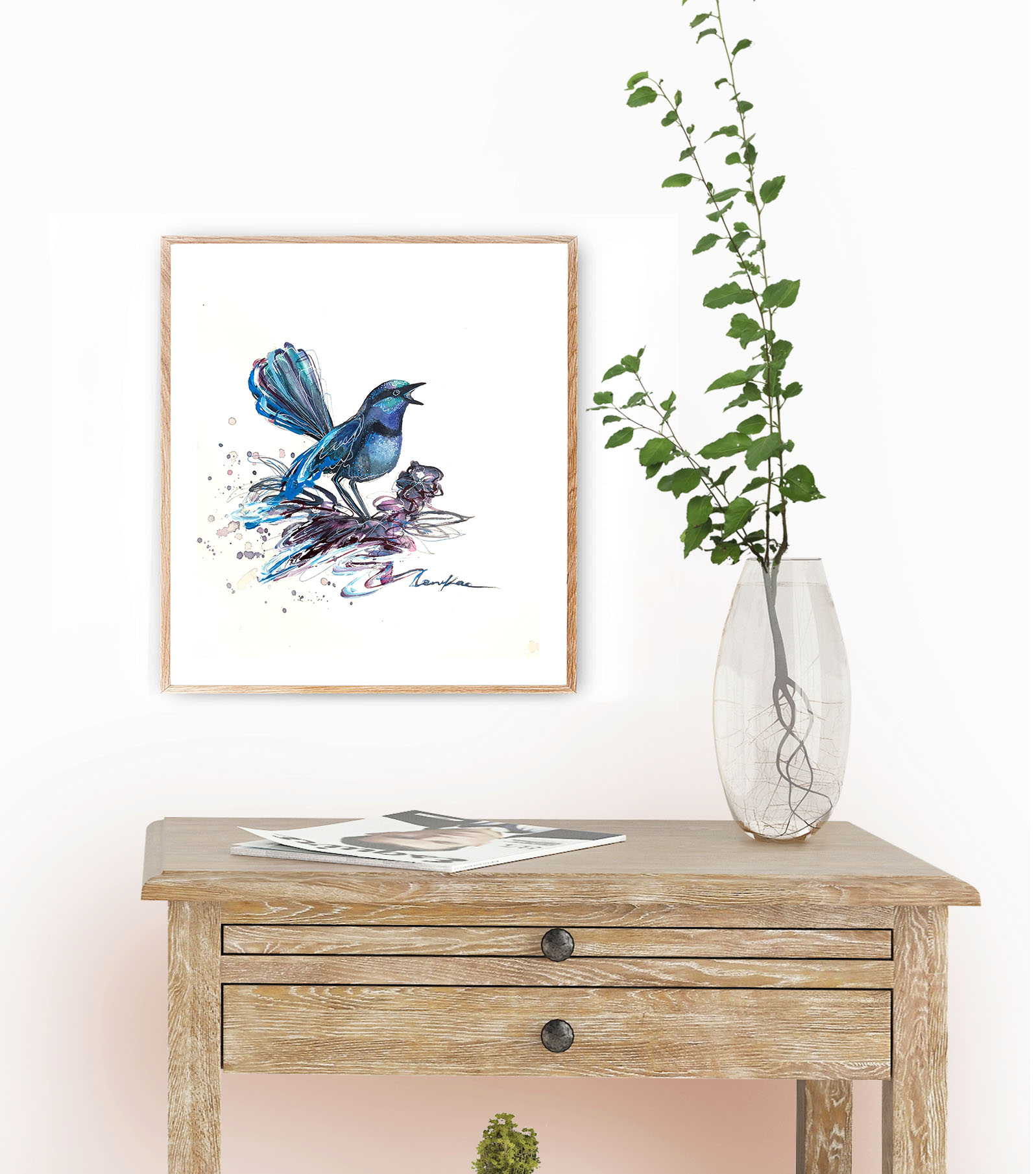 Sydney Artit Leni Kae Song Of The Fairy Wren Interior Deign Bedroom
