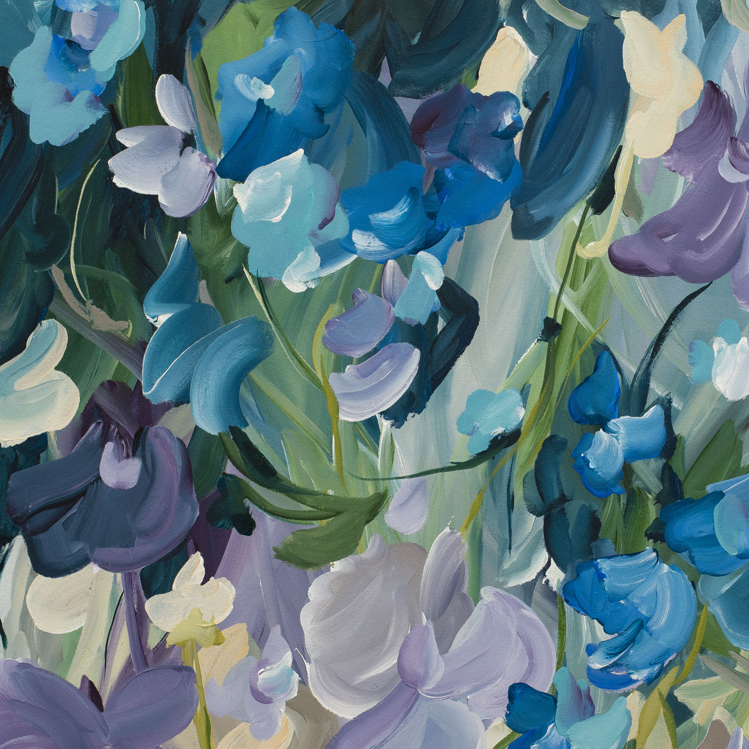 Blossoming Blues By Amber Gittins Crop