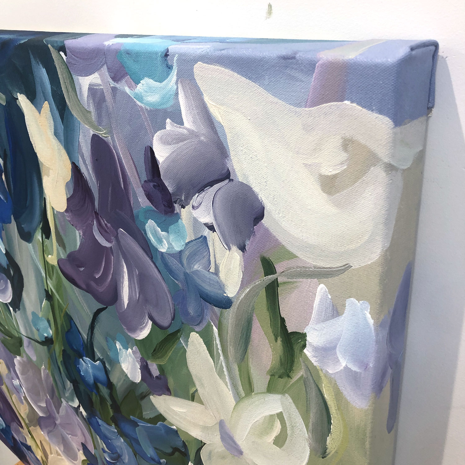 Blossoming Blues By Amber Gittins Side
