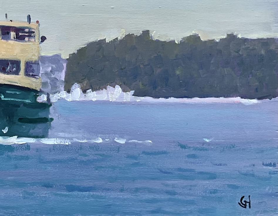 Approaching Manly Wharf Signature