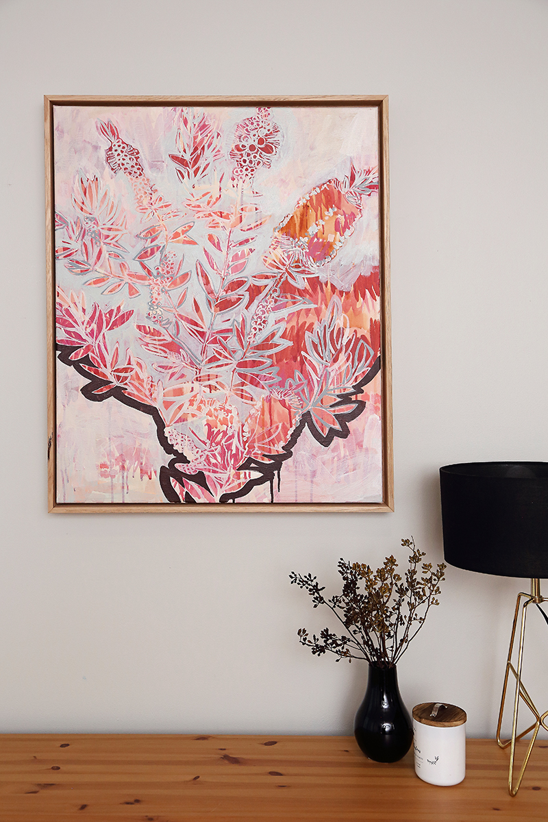 Lr 30 Virid Form I Smith And Brooks Art Australian Botanical Artist Abtract Floral Flower Art Ready To Hang Art Art For Your Walls Canvas Prints Fine Art Prints