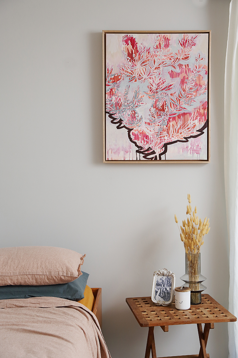 Lr 07 Virid Form Ii Smith And Brooks Art Australian Botanical Artist Abtract Floral Flower Art Ready To Hang Art Art For Your Walls Canvas Prints Fine Art Prints