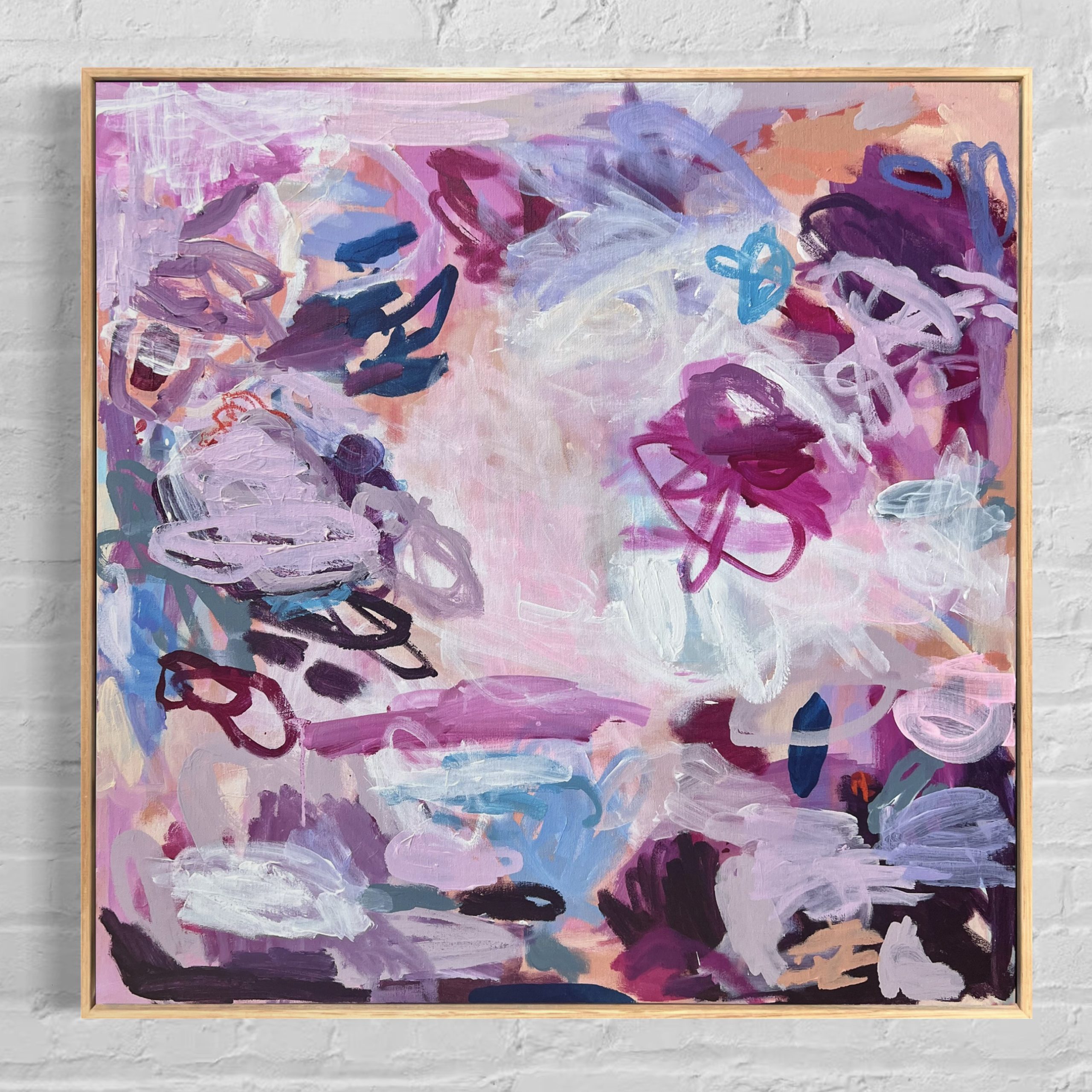 Riptide Rebecca Koerting Australian Abstract Artist Insitu 4