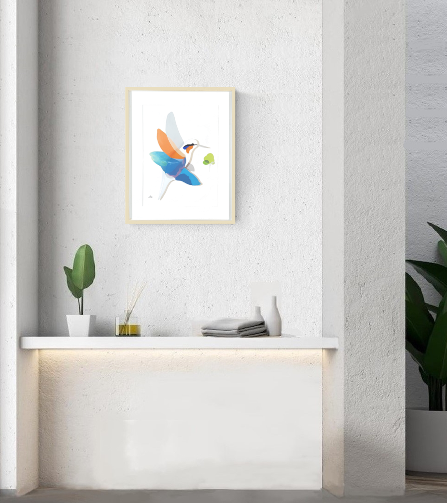 3d Kingfisher I Alcove 1