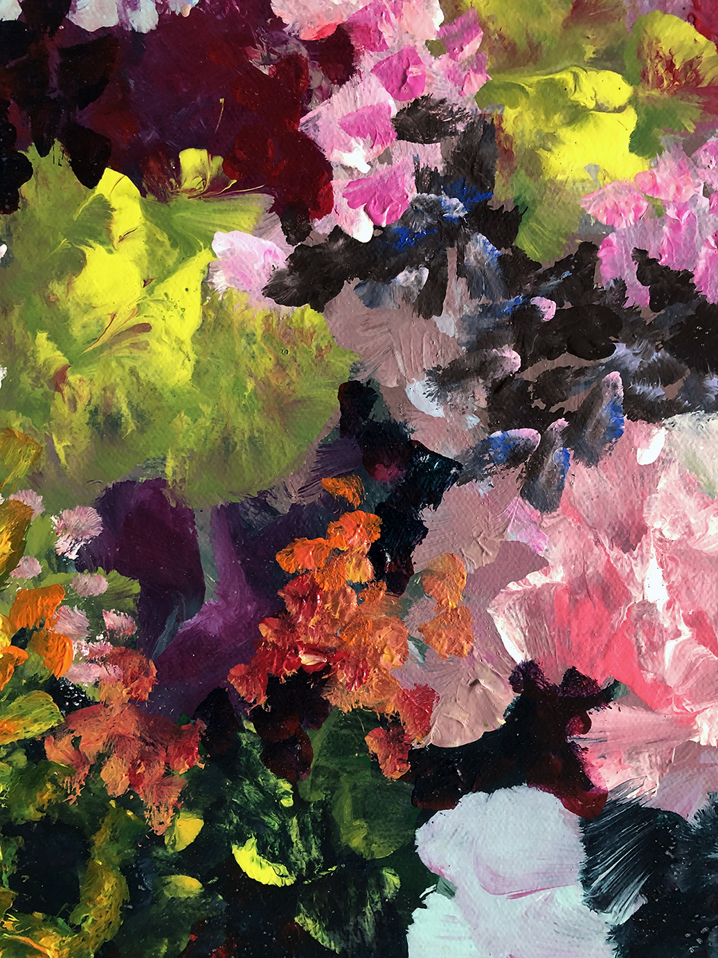 Floral Abstract Close Lr