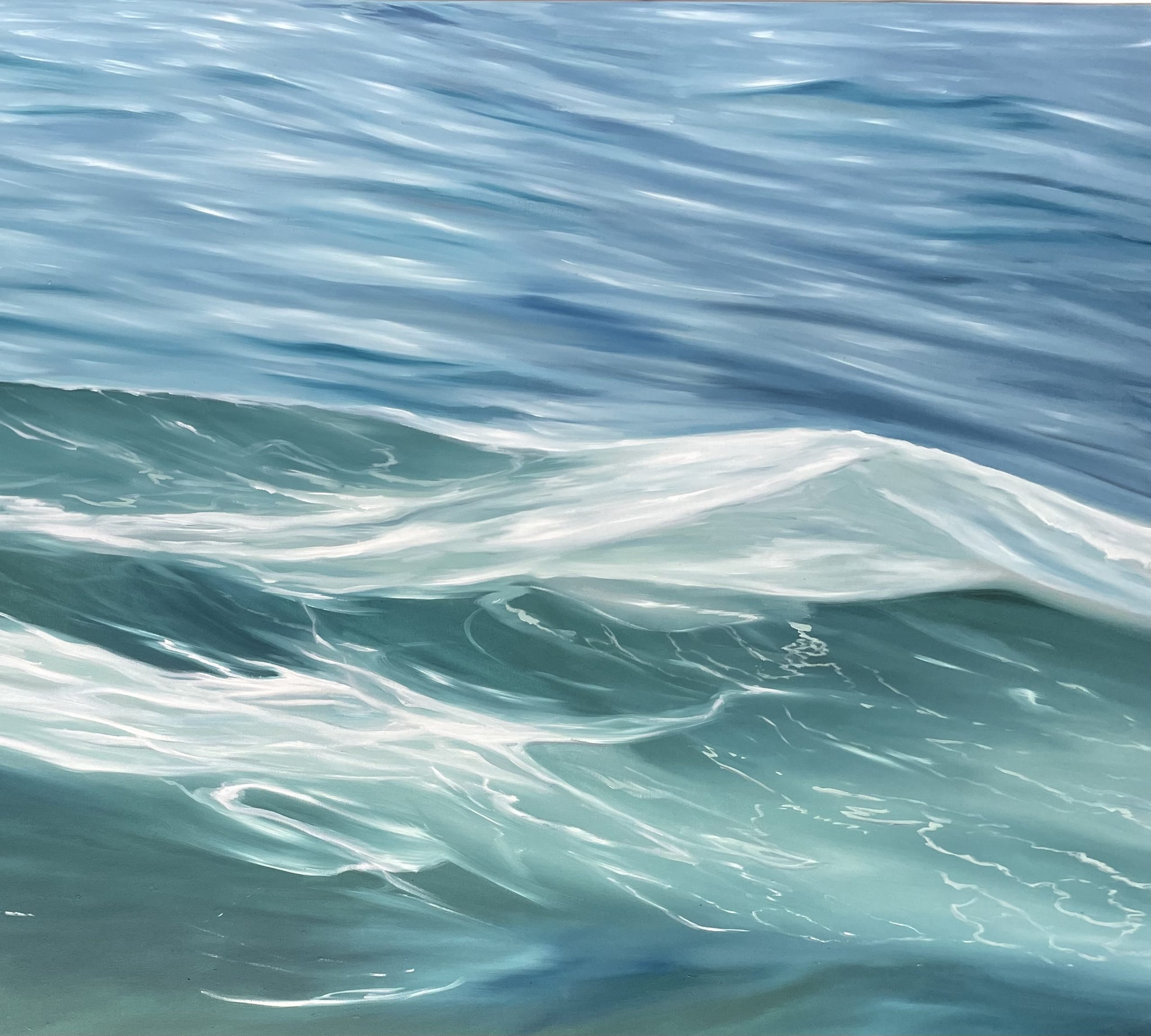 Listening To The Sea Alanah Jarvis Ocean Art