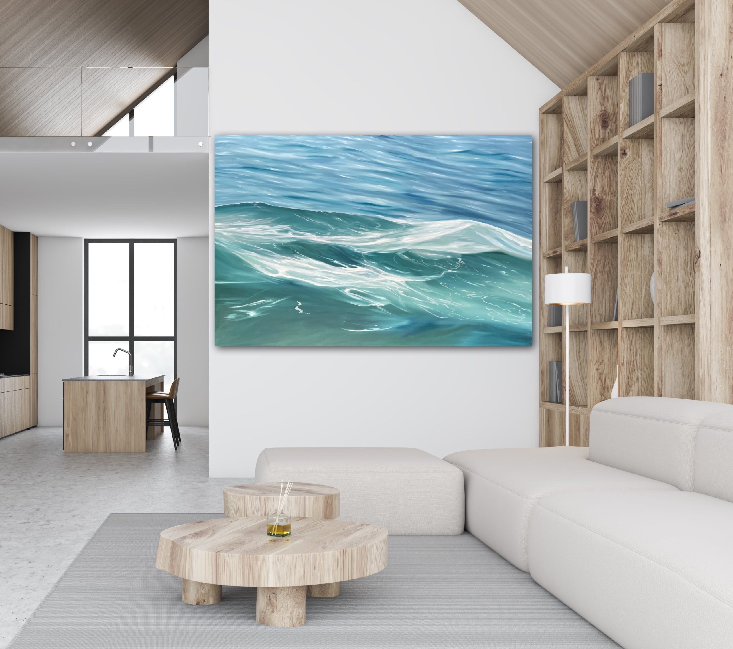 Listening To The Sea Alanah Jarvis Timber Interior