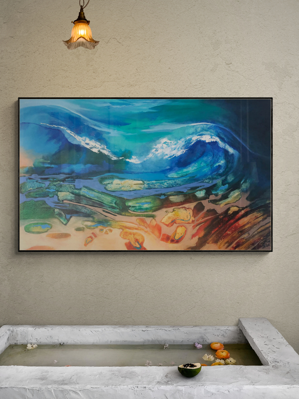 Rustic Concrete Bath